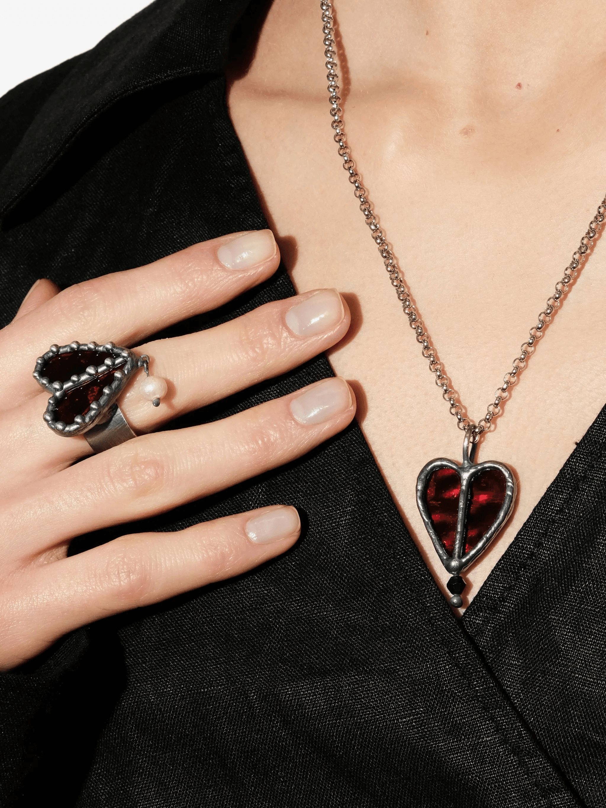 heart ring - Image 1