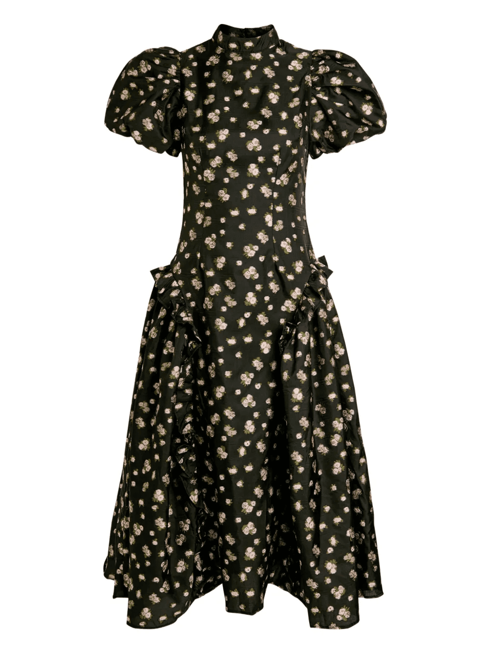 floral-print mini dress - Image 1