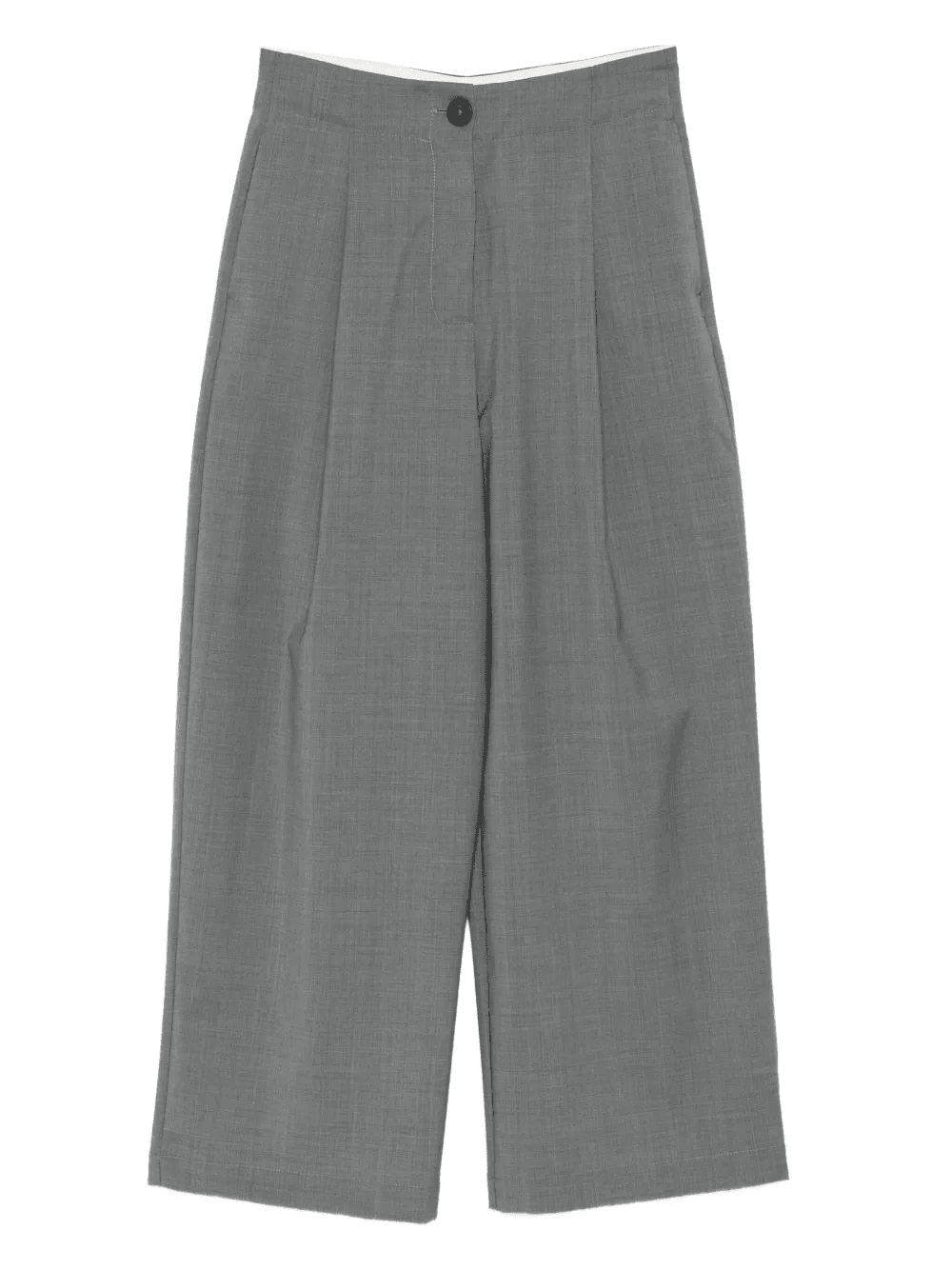 pleated-pocket palazzo pants - Image 1