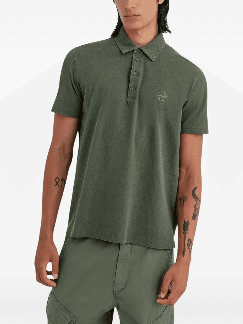 cotton polo shirt - Image 1