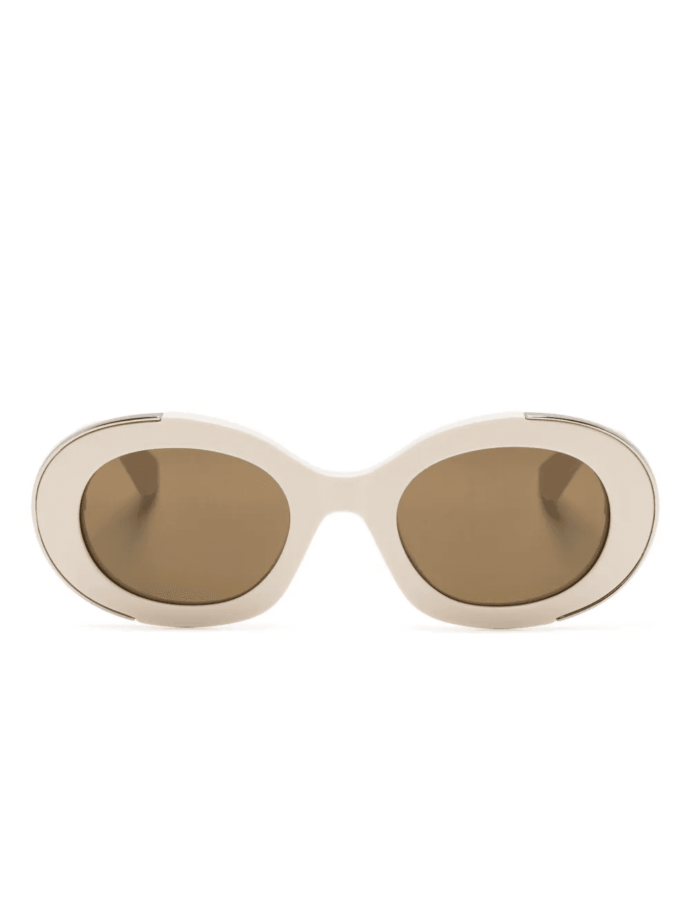 oval-frame sunglasses - Image 1