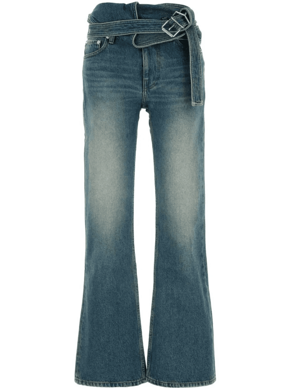wrap belt jeans - Image 1