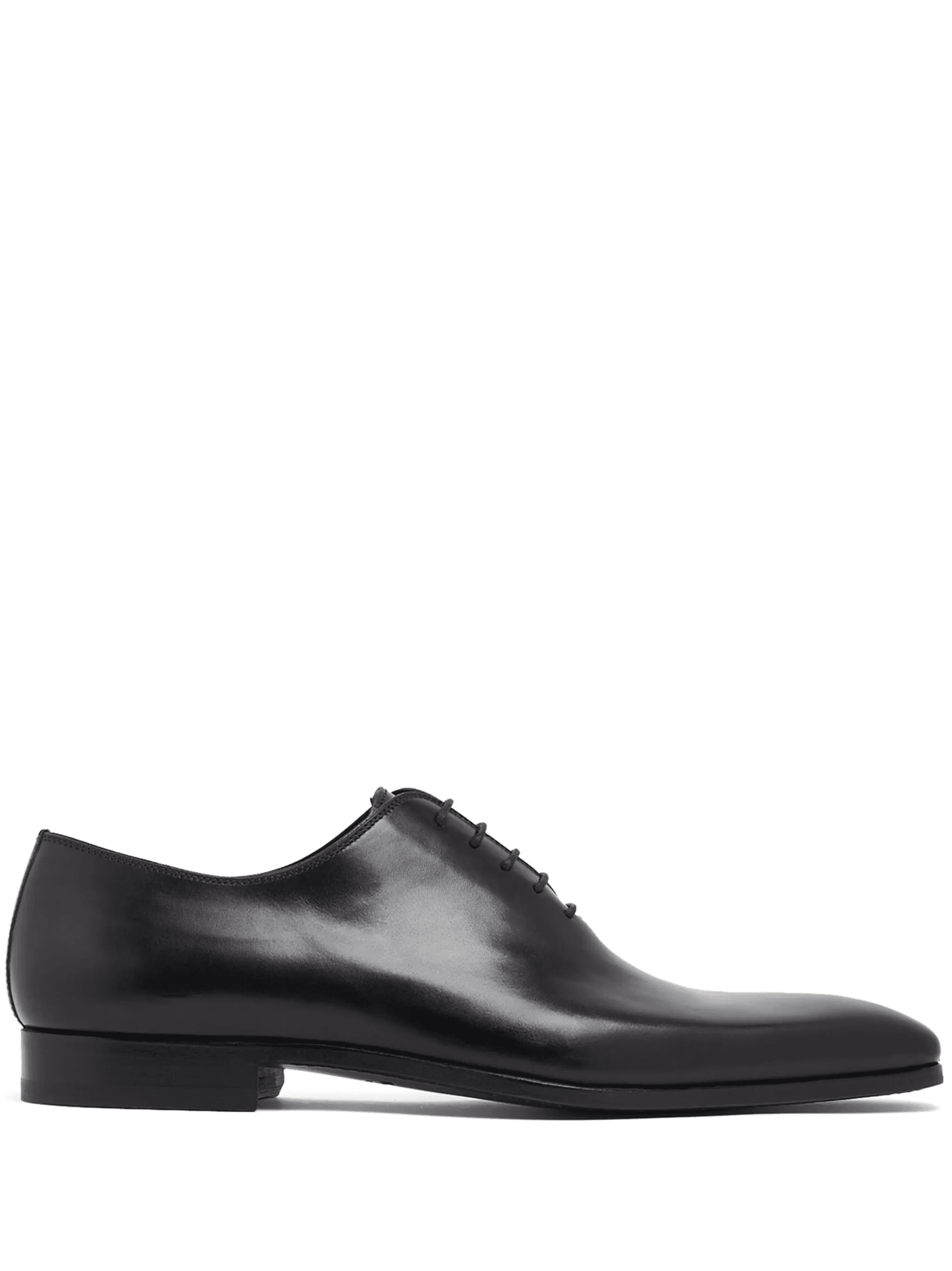 almond-toe leather oxford shoes - Image 1