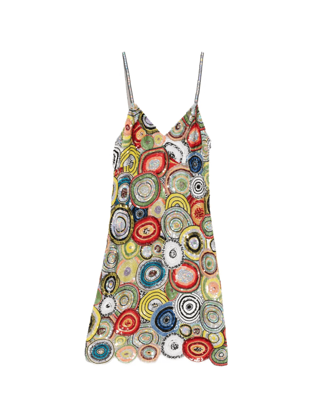 embellished mini dress - Image 1