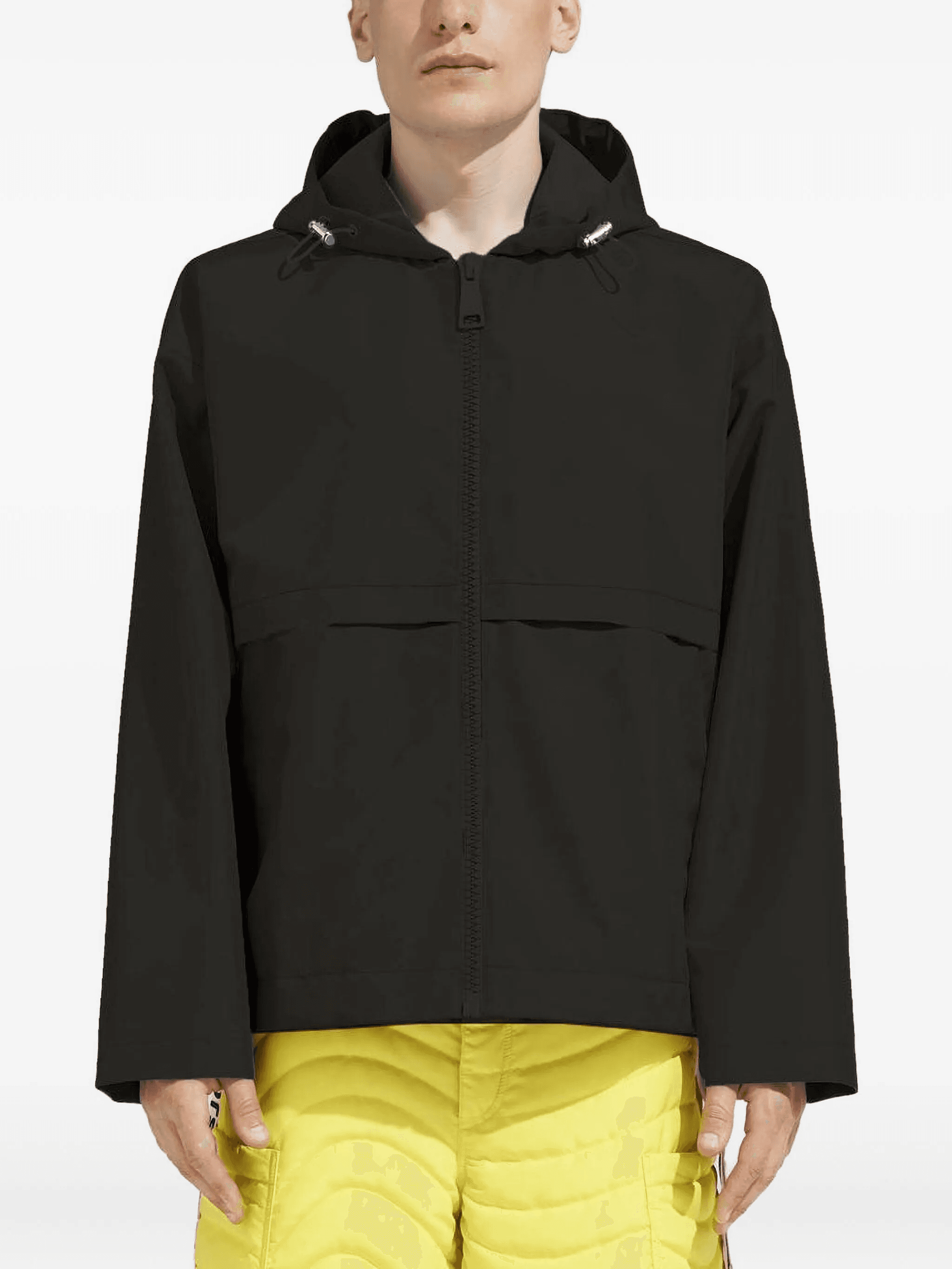 hooded drawstring jacket - Image 1