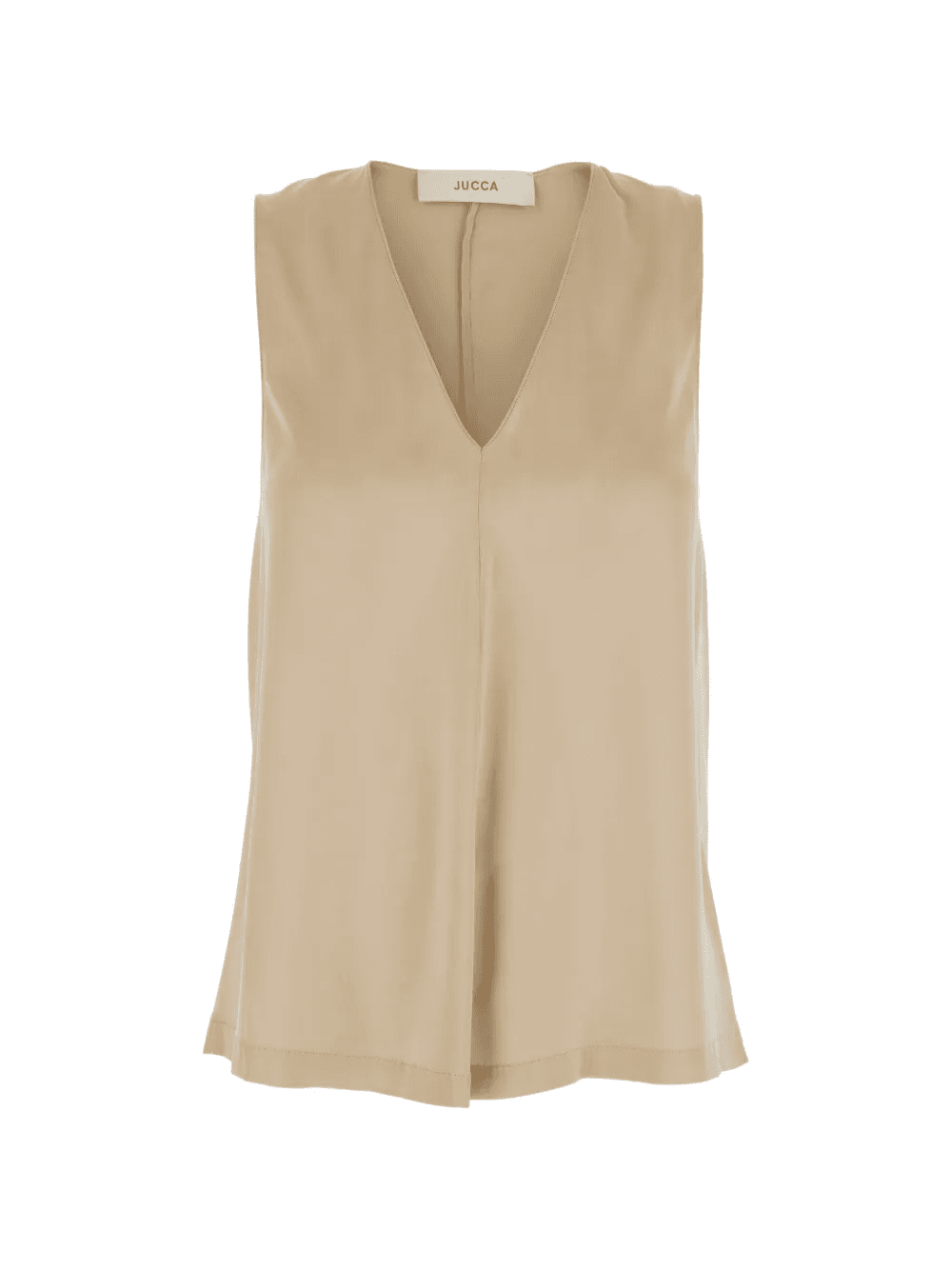 V-neck sleeveless top - Image 1