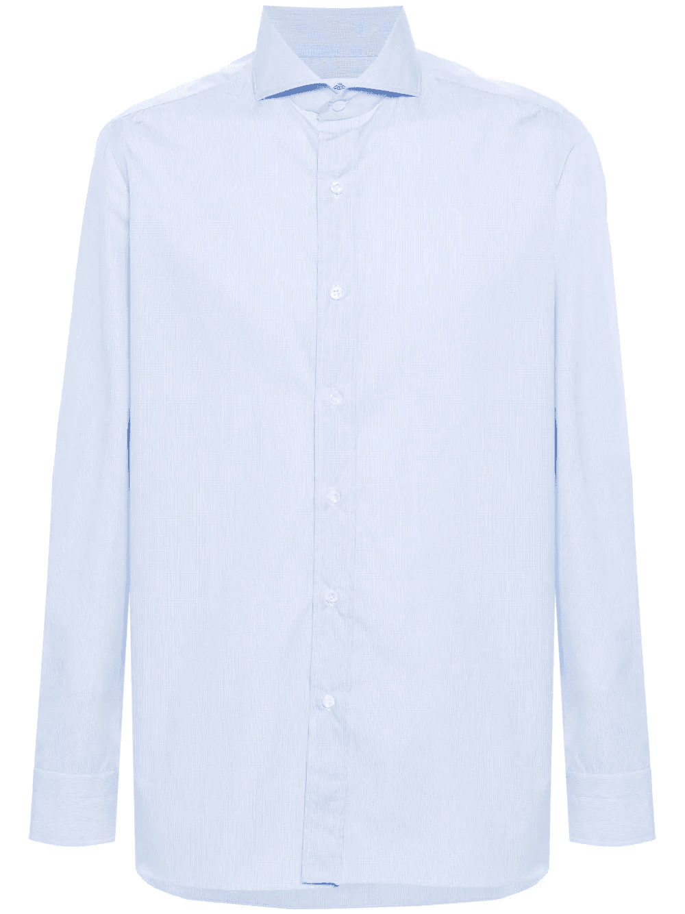 check-pattern cotton shirt - Image 1