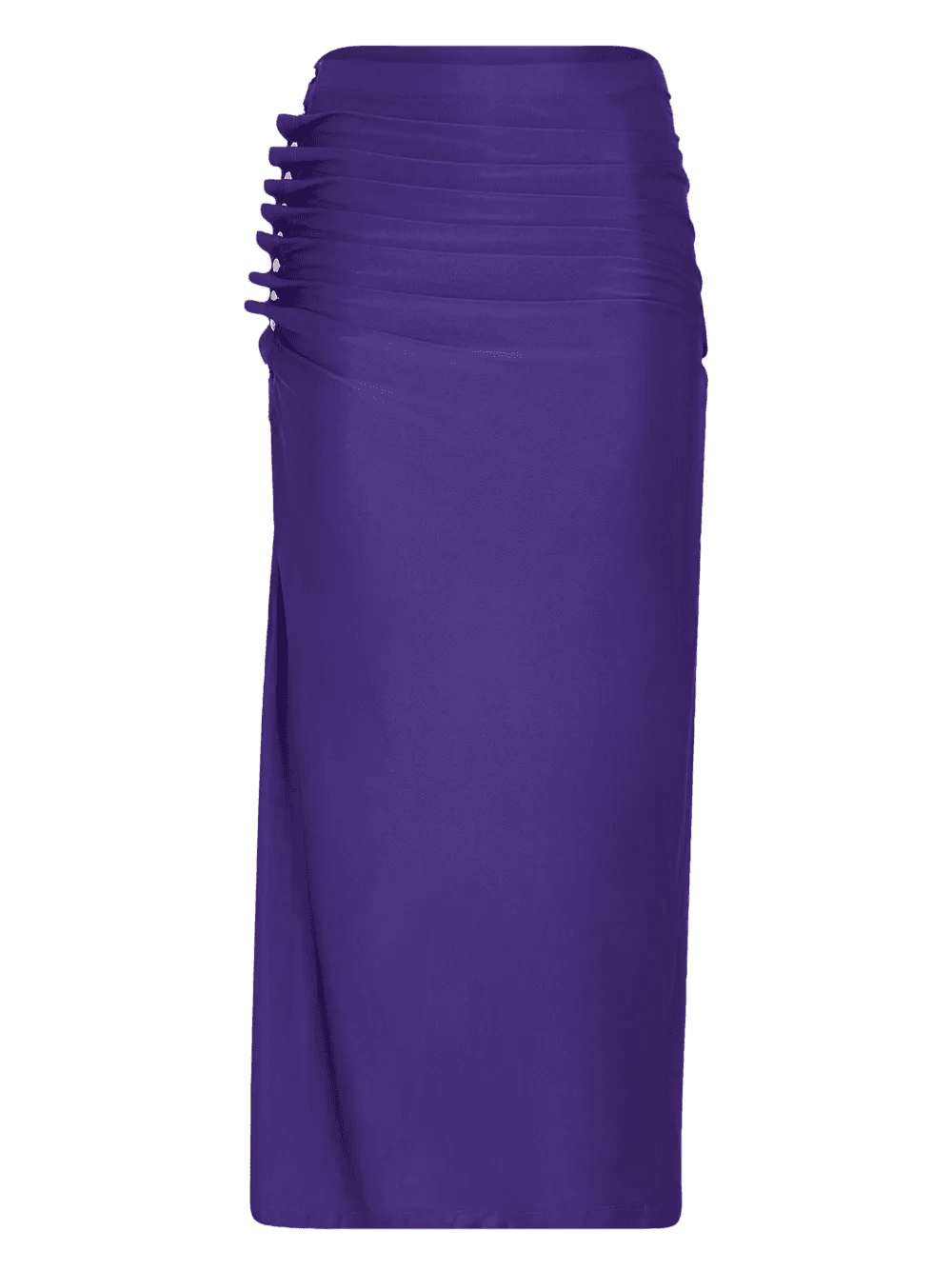 draped midi skirt - Image 1