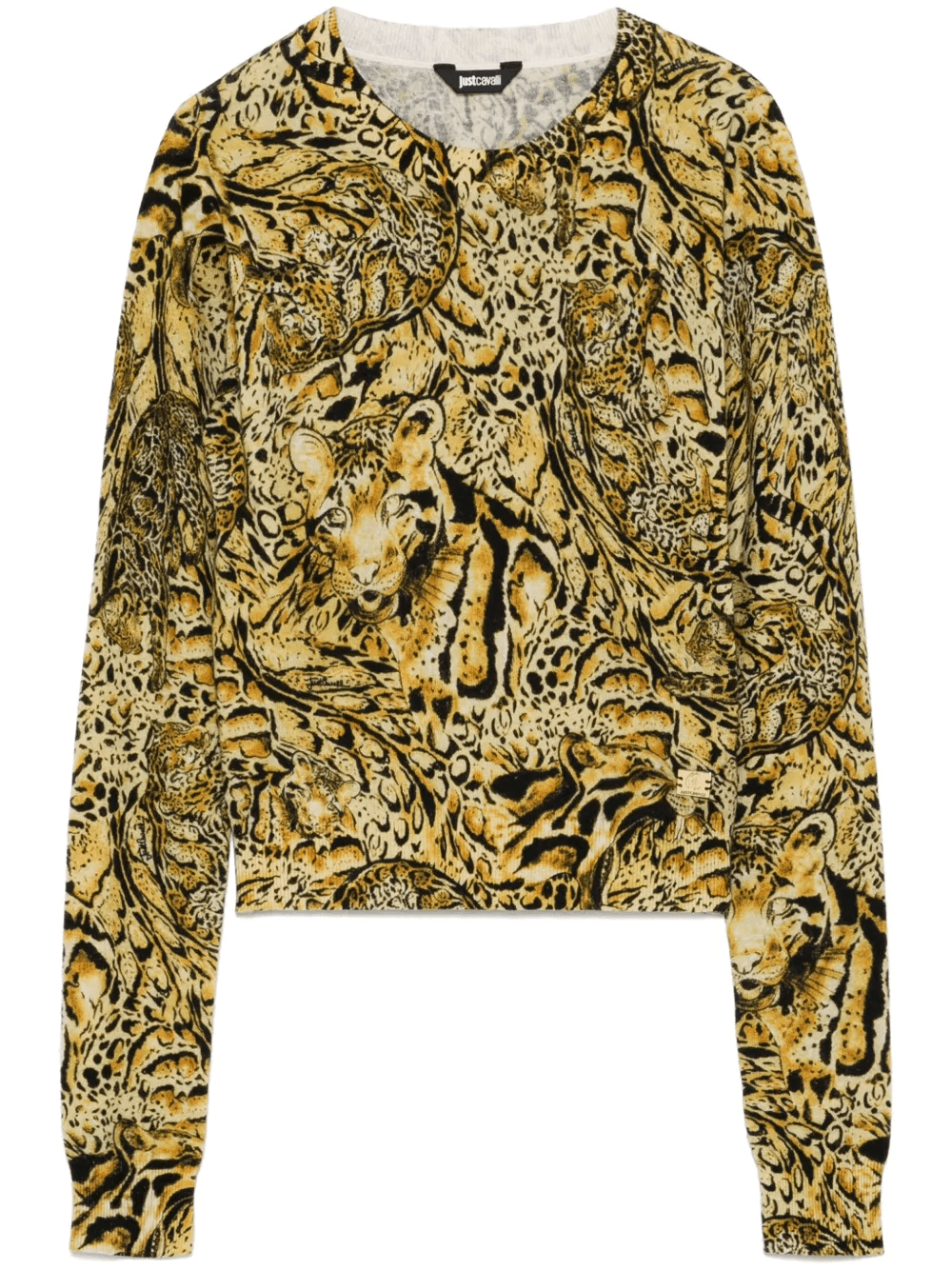 leopard-print sweater - Image 1