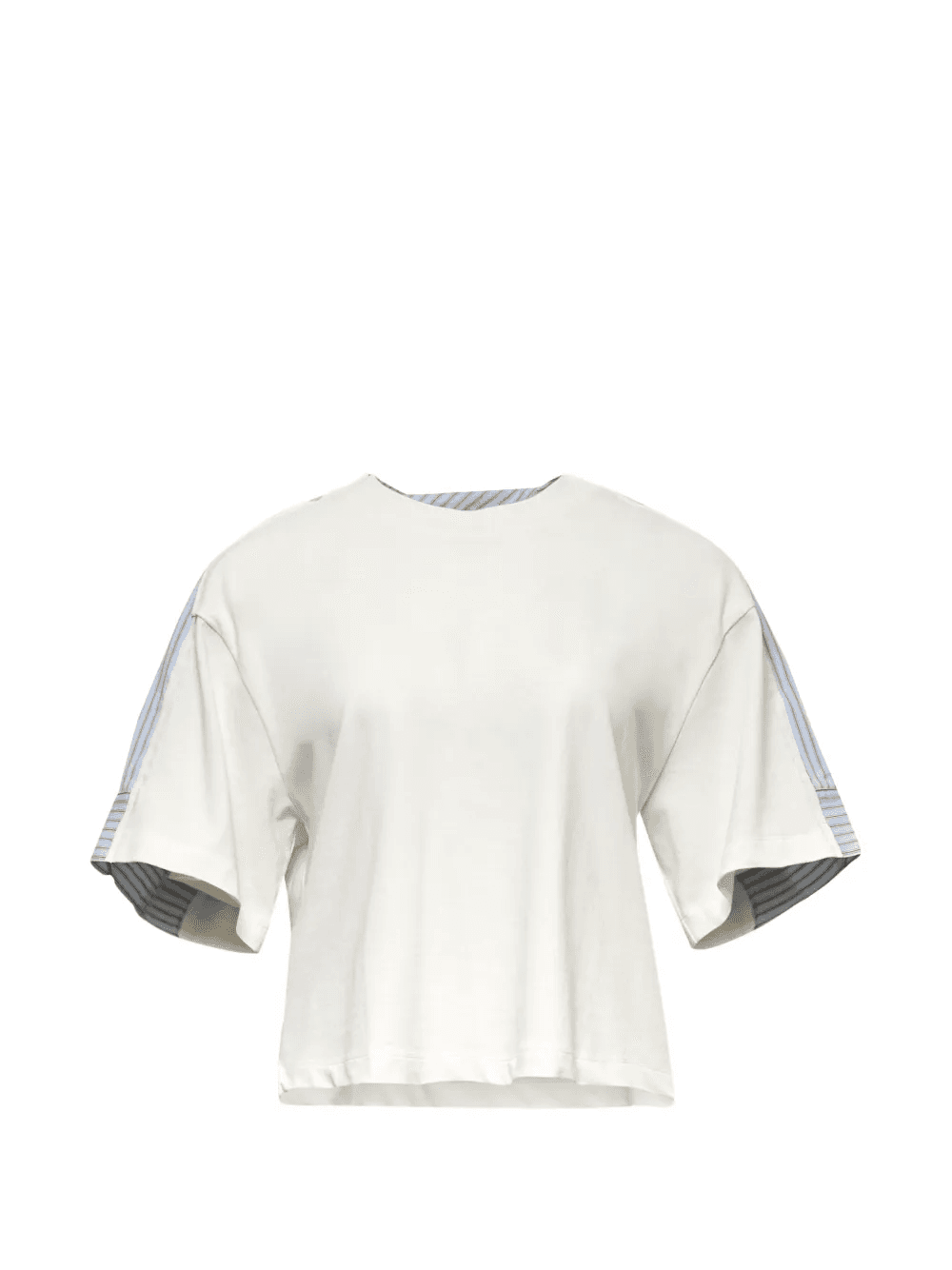 twisted striped-back T-shirt - Image 1