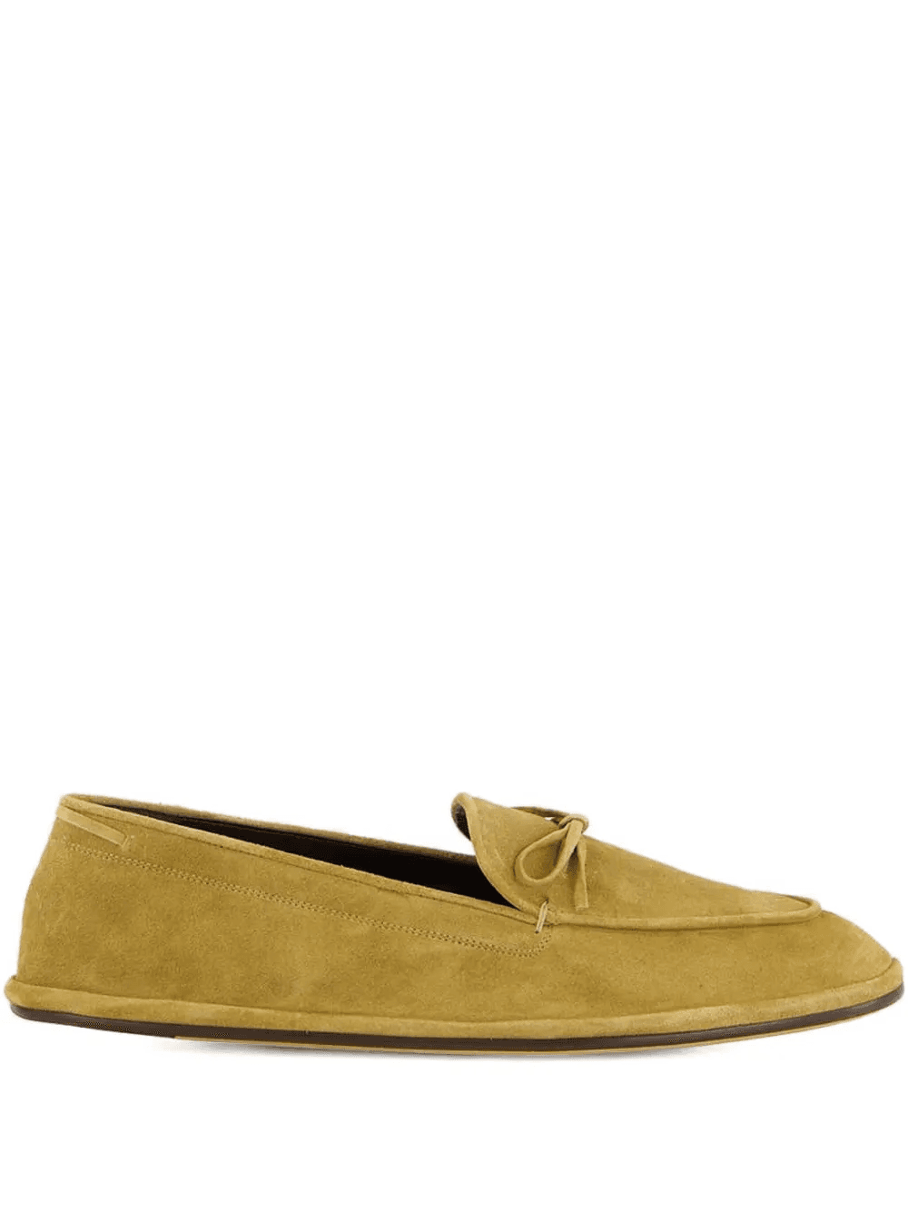 suede bow ballet flats - Image 1