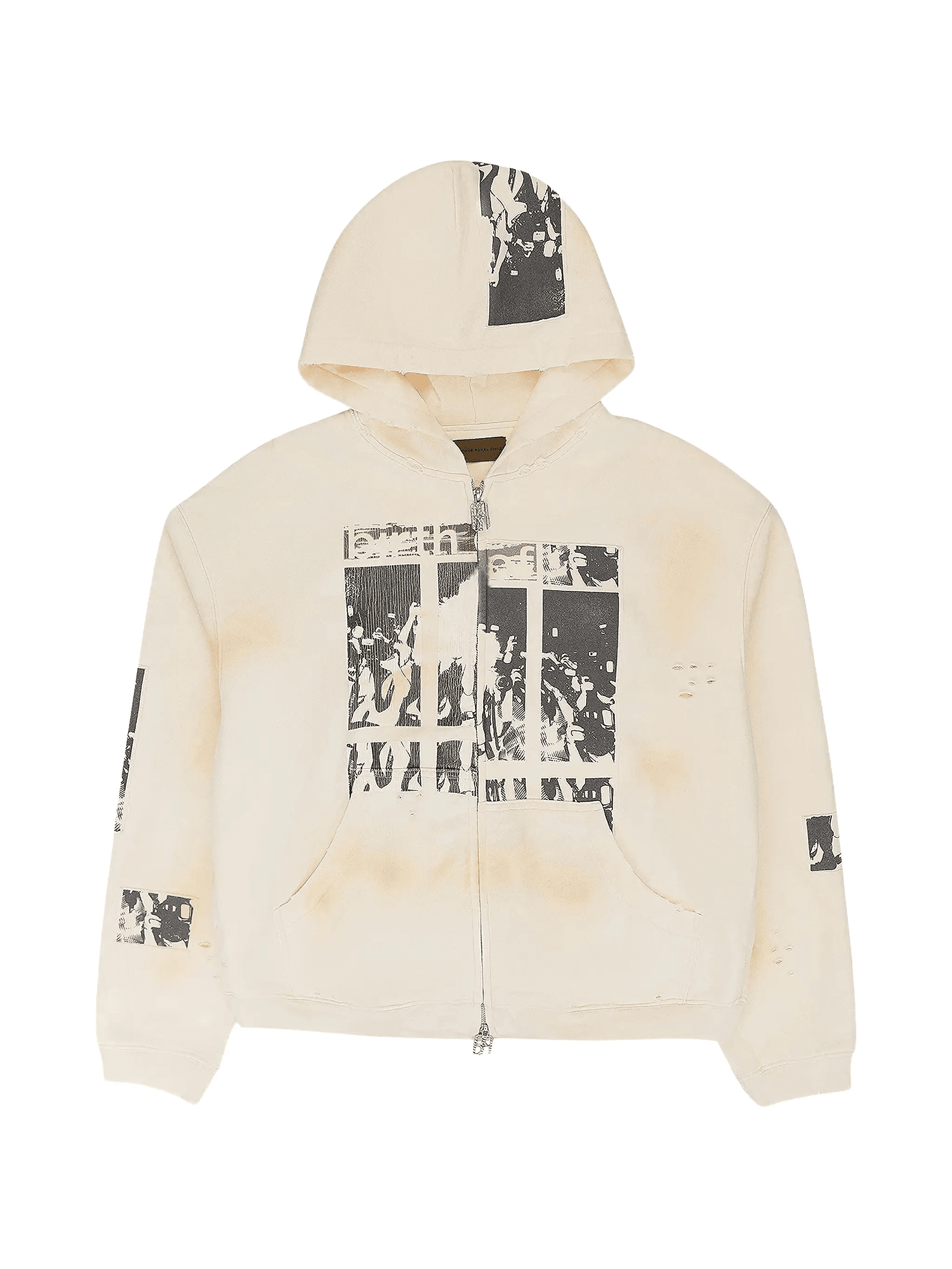 zip-up hoodie - Image 1