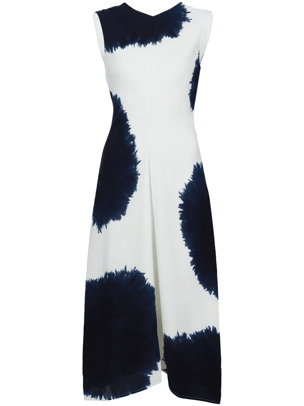 Ella Dress In Printed Viscose Crepe - Image 1