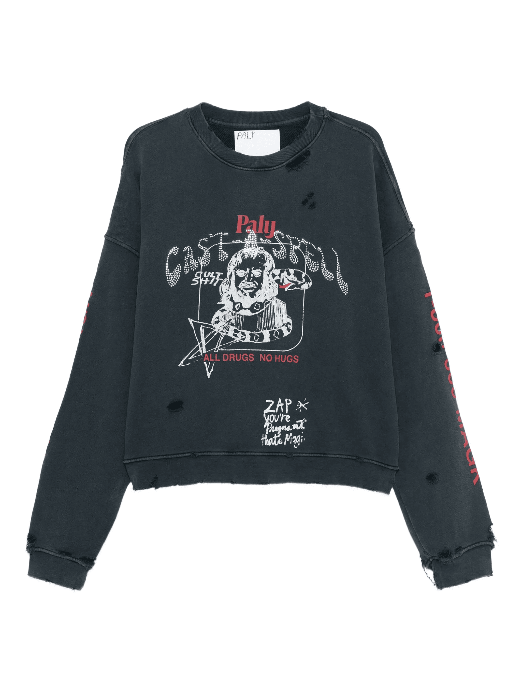Cast-A-Spell distressed sweatshirt - Image 1