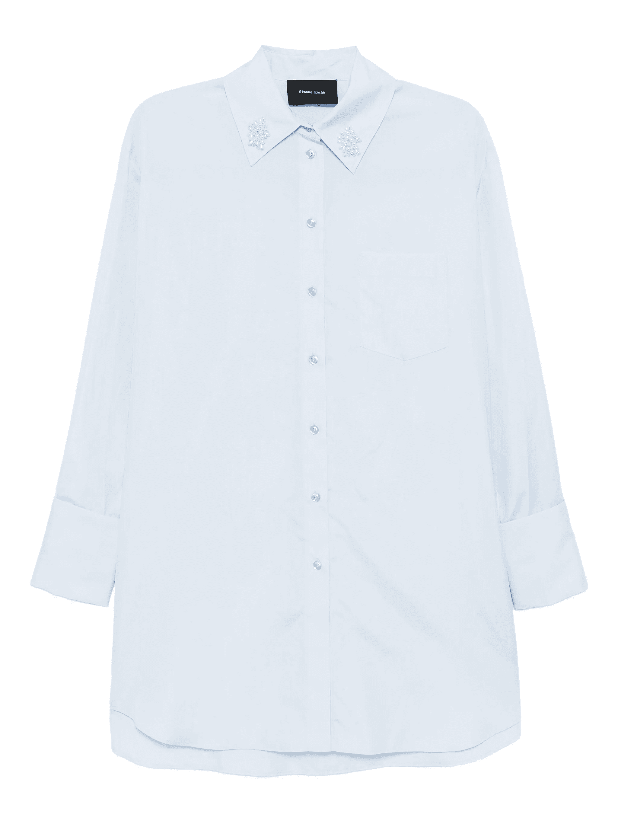 pearl-detailed shirt - Image 1