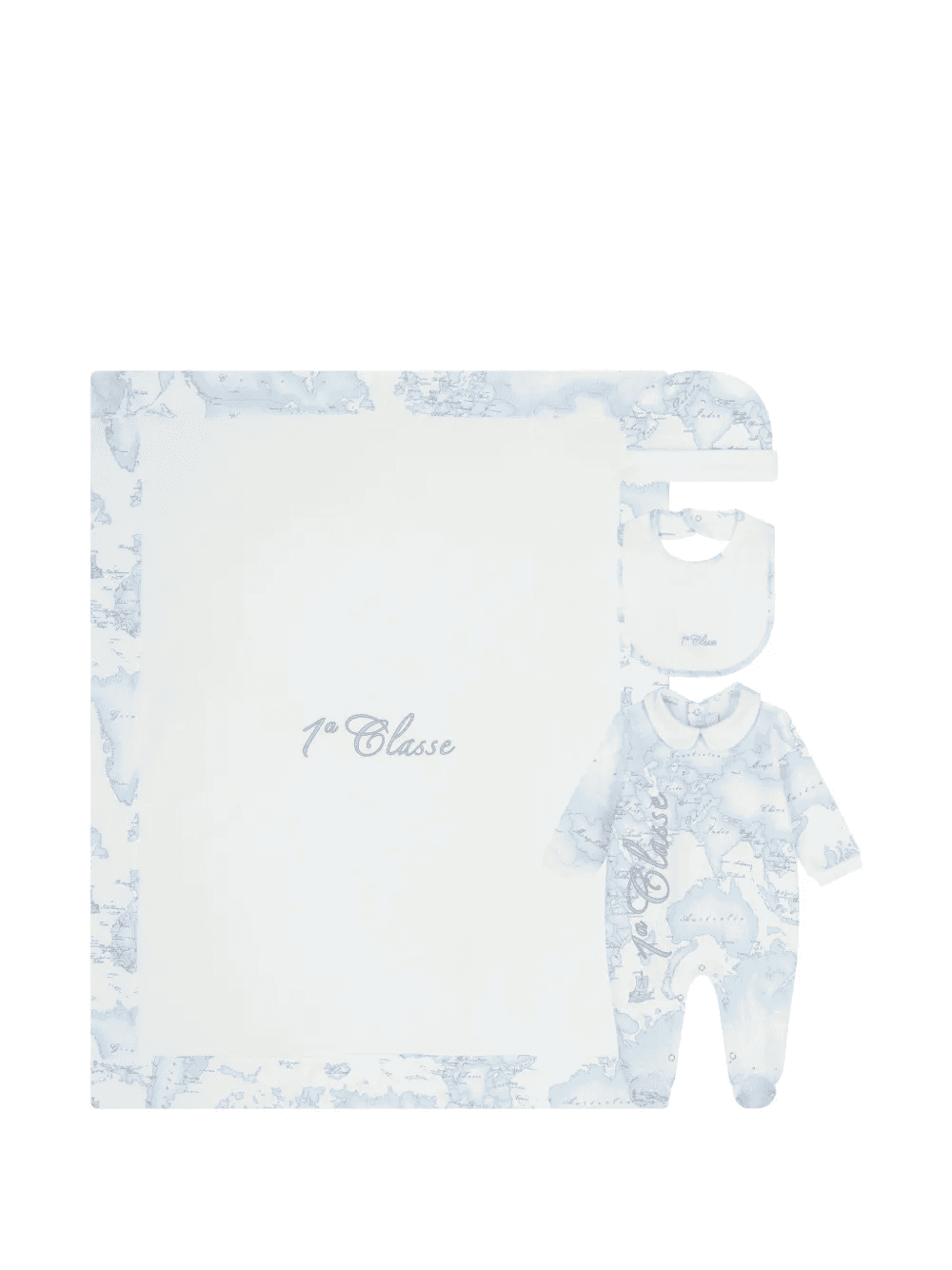 Geo Map babygrow (set of three) - Image 1