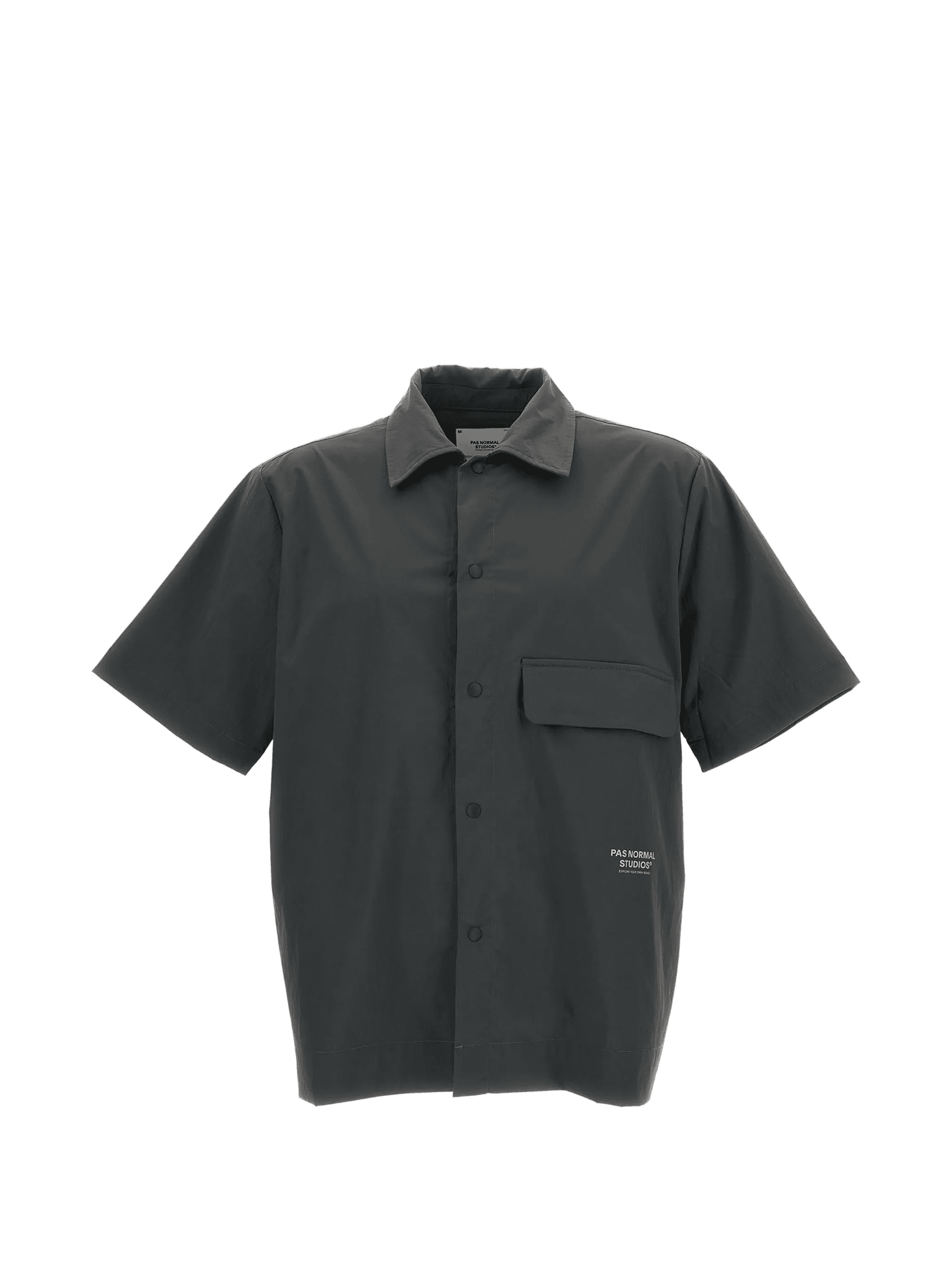 chest-pocket short-sleeve shirt - Image 1