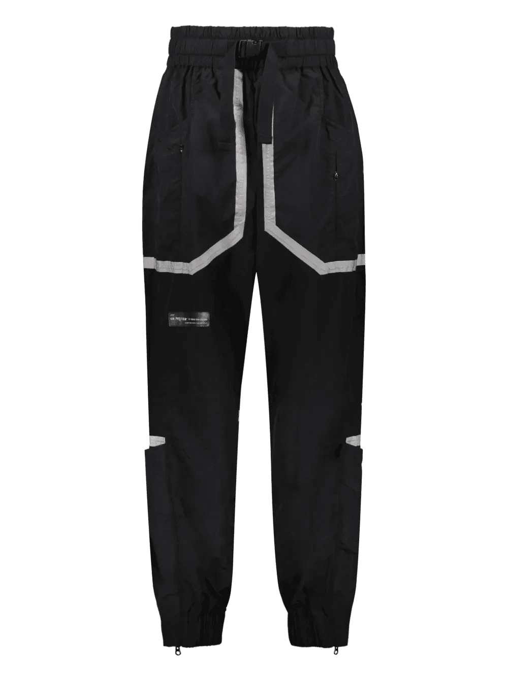contrasting-trim track pants - Image 1