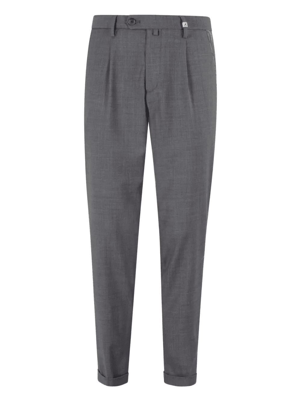pleated wool-blend trousers - Image 1