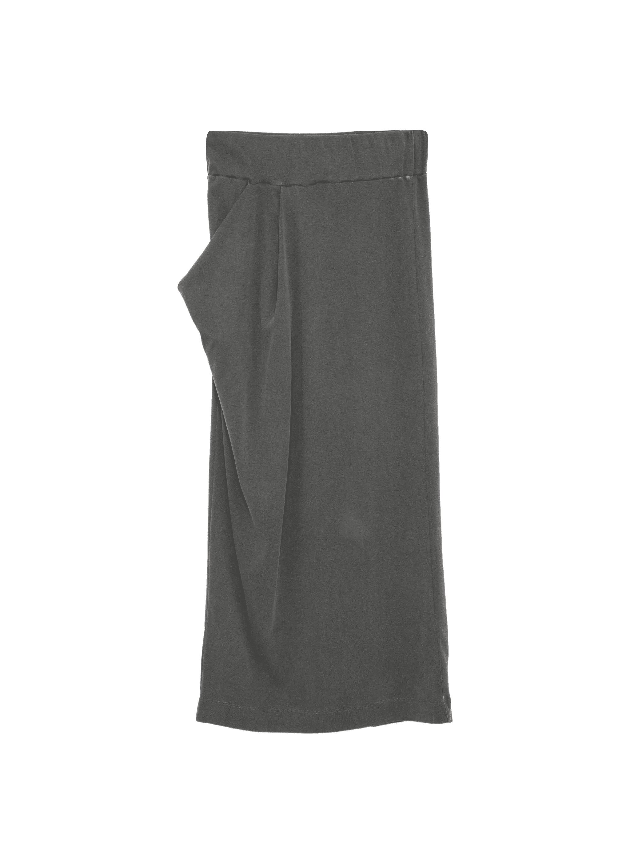 asymmetric-pocket skirt - Image 1