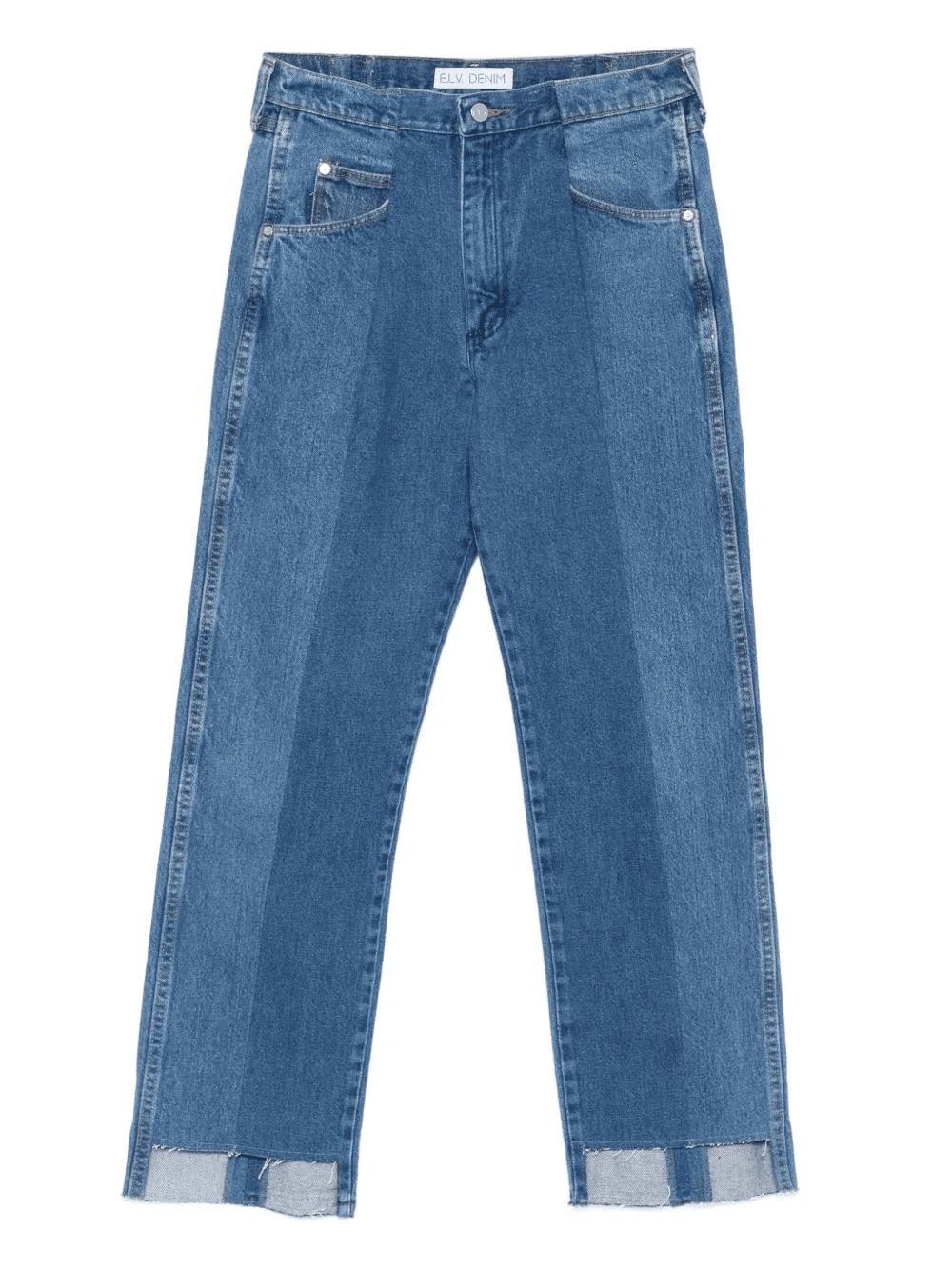 Audrey asymmetric-hem jeans - Image 1
