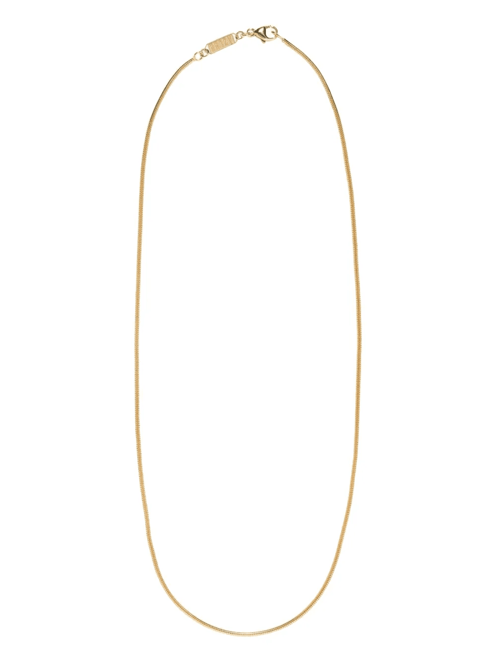 18K yellow gold Cascade chain necklace - Image 1