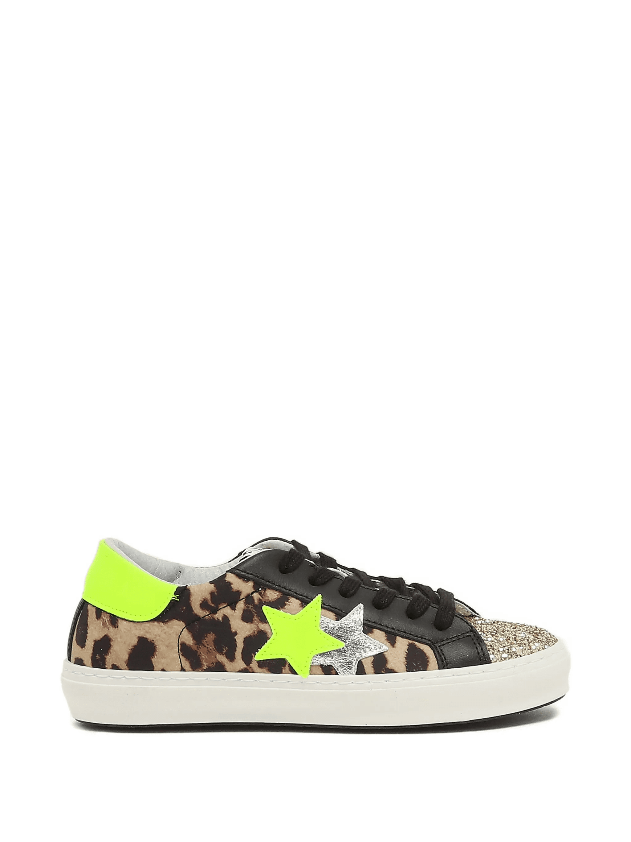 leopard-print sneakers - Image 1