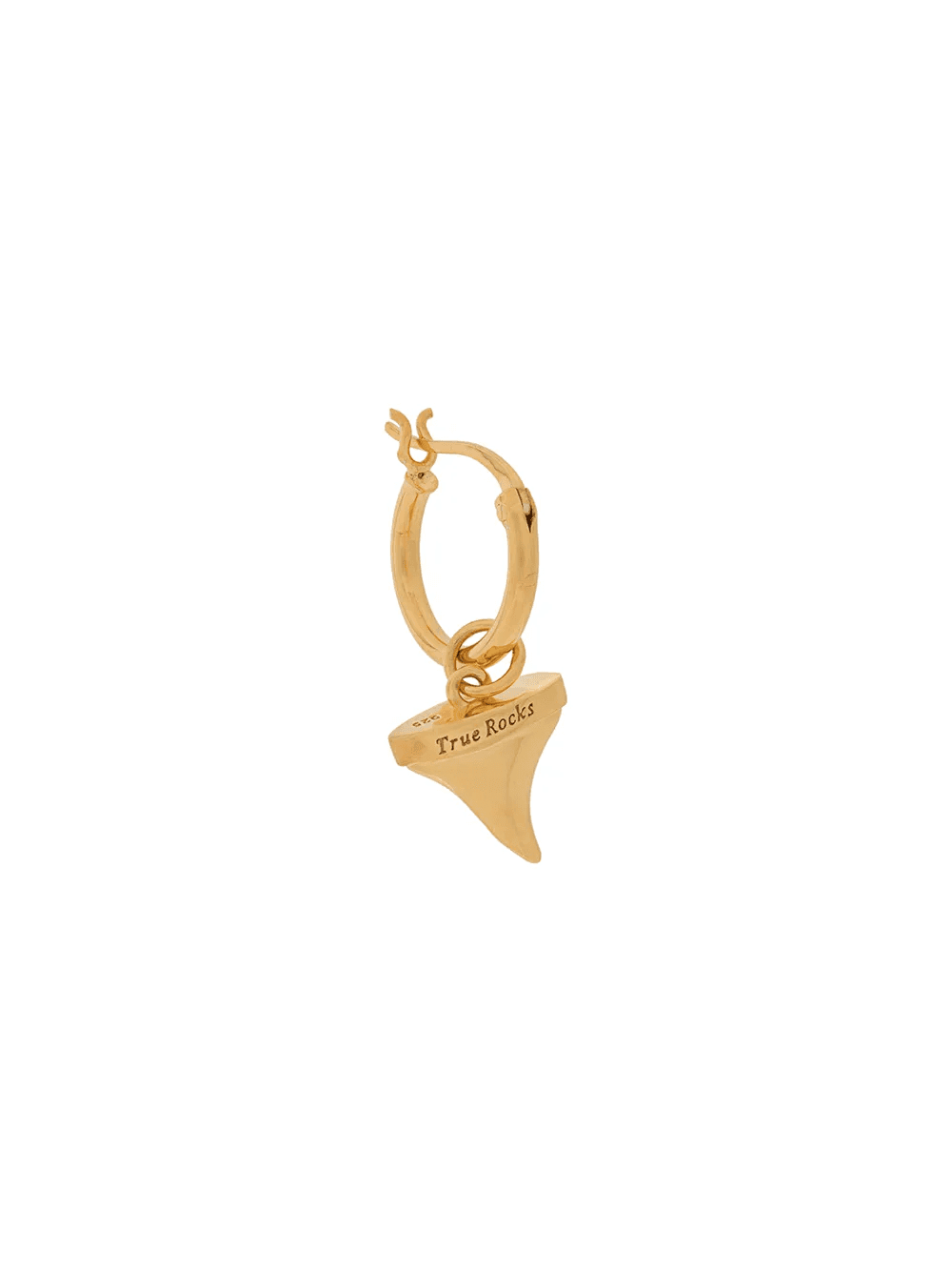 Shark Tooth single hoop earring - Image 1