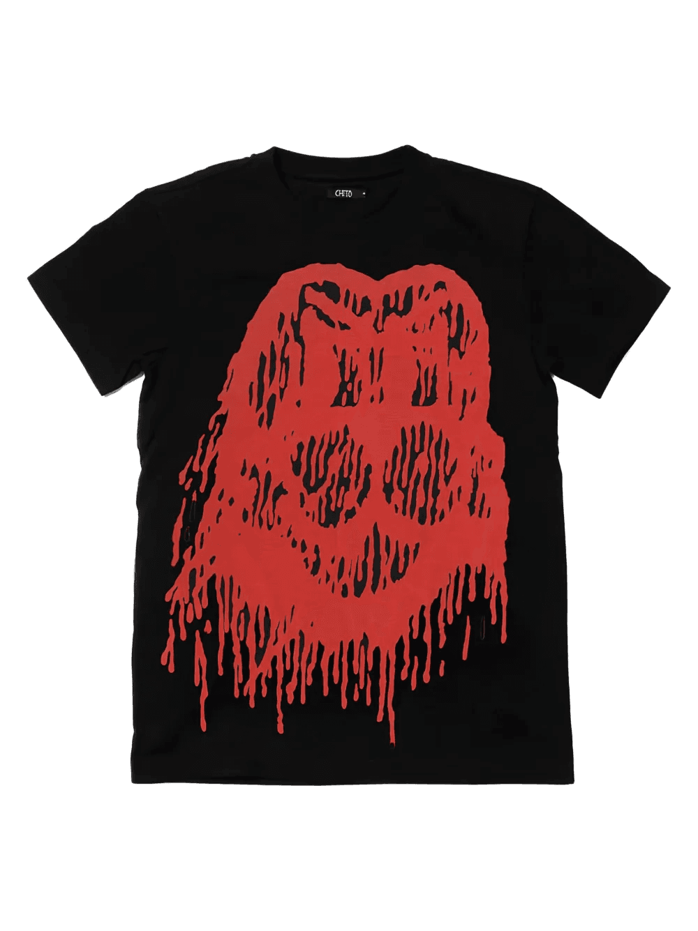 Drip graphic-print T-shirt - Image 1
