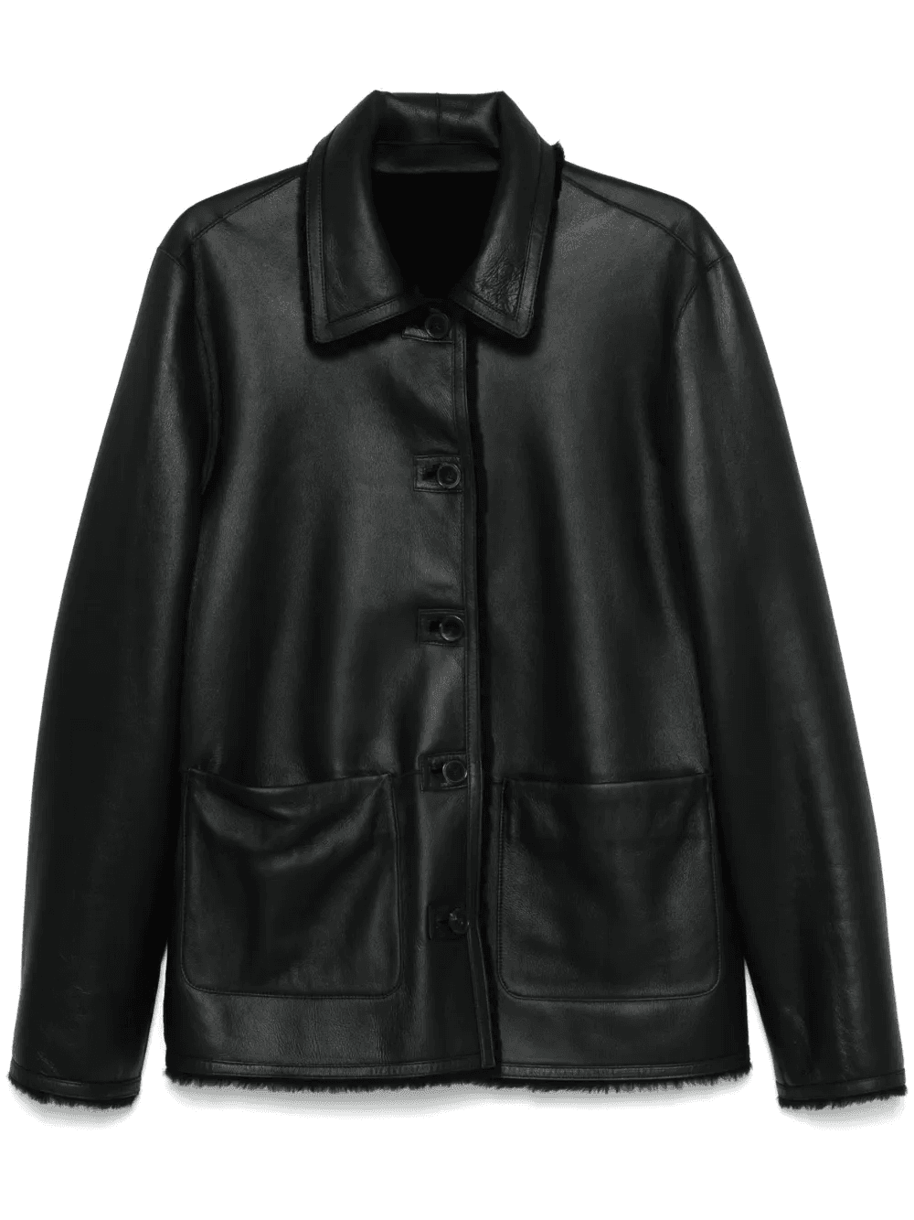 shearling jacket - Image 1
