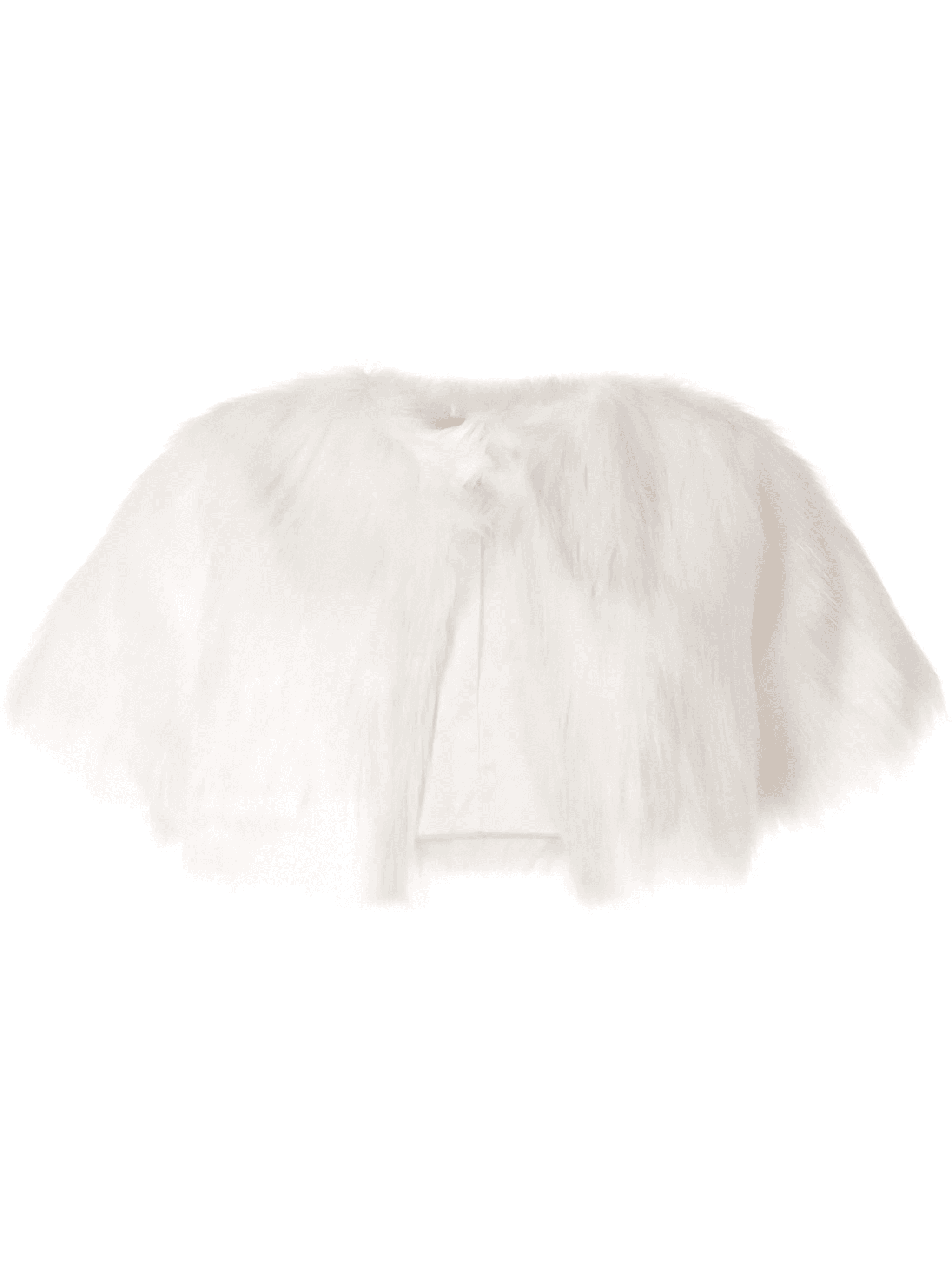 faux fur shawl - Image 1