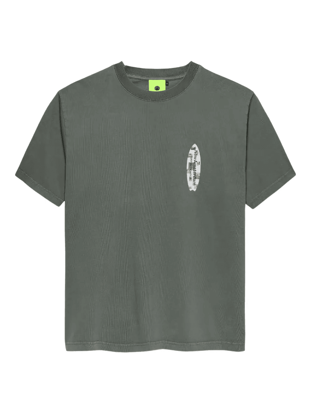 surfboard-print T-shirt - Image 1