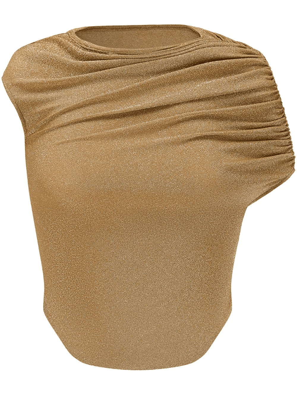 draped sleeveless top - Image 1