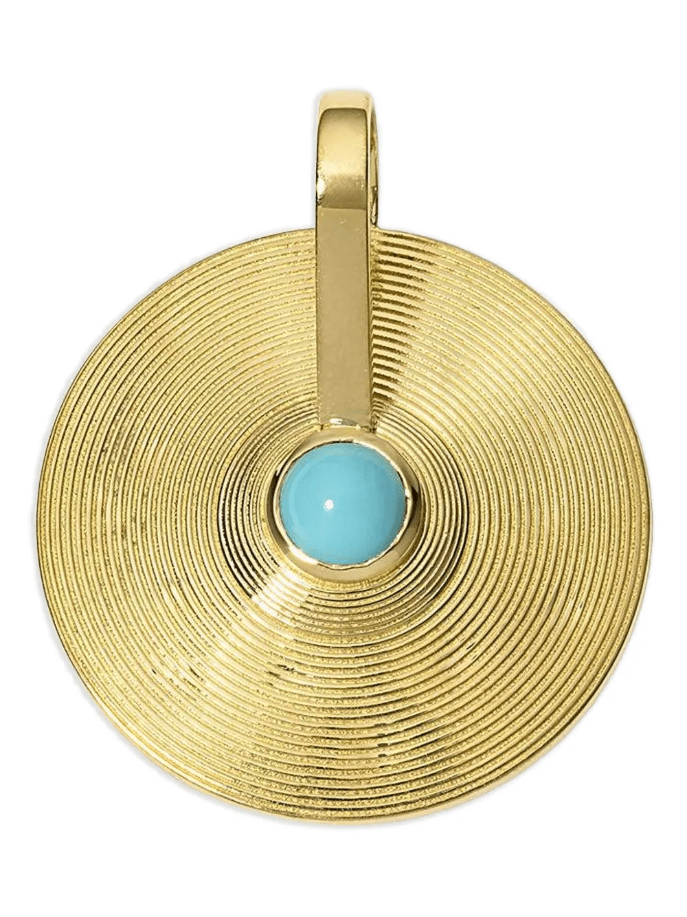 18K yellow gold Cymbal pendant - Image 1