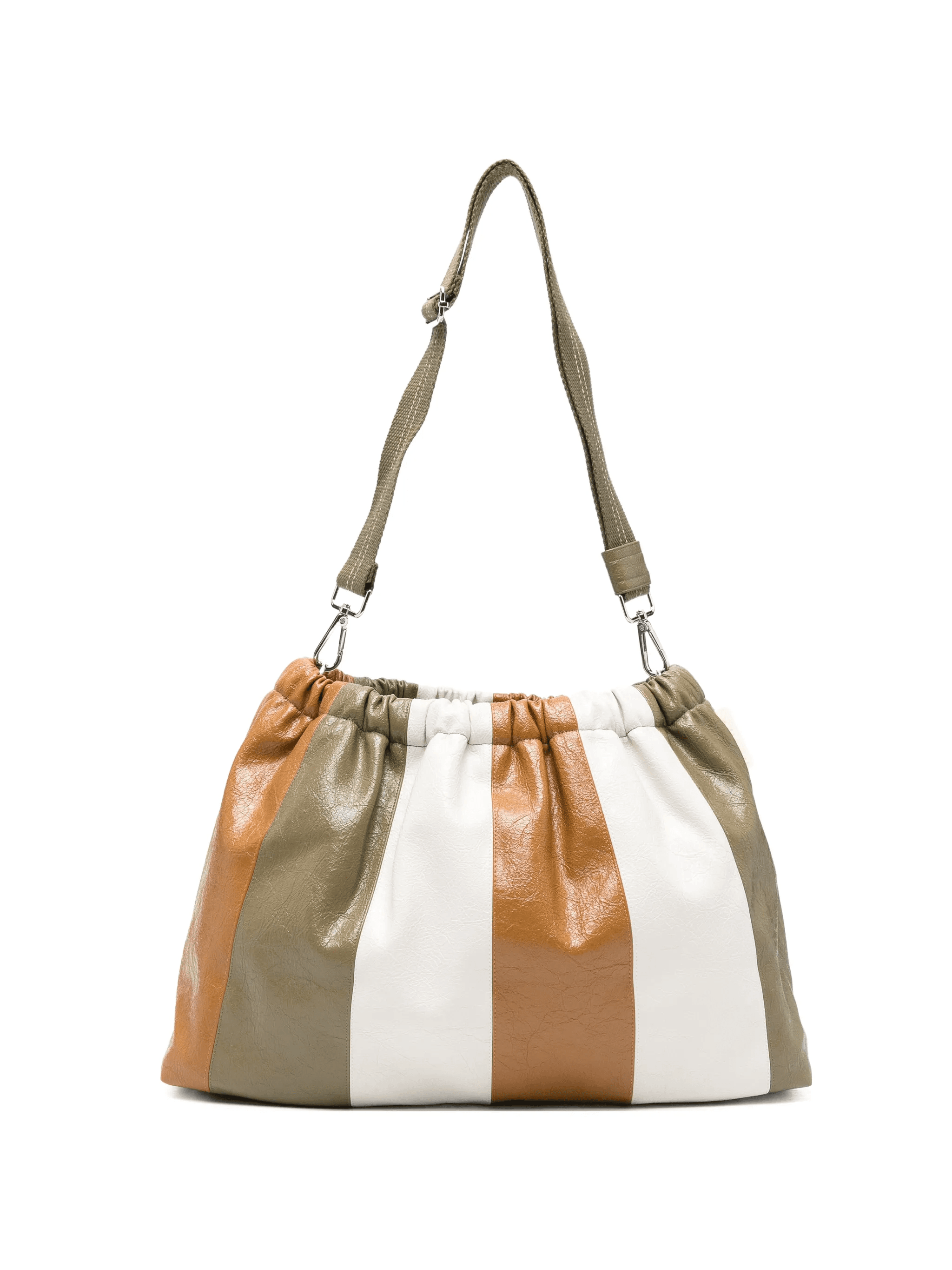 Hobby striped clutch bag - Image 1