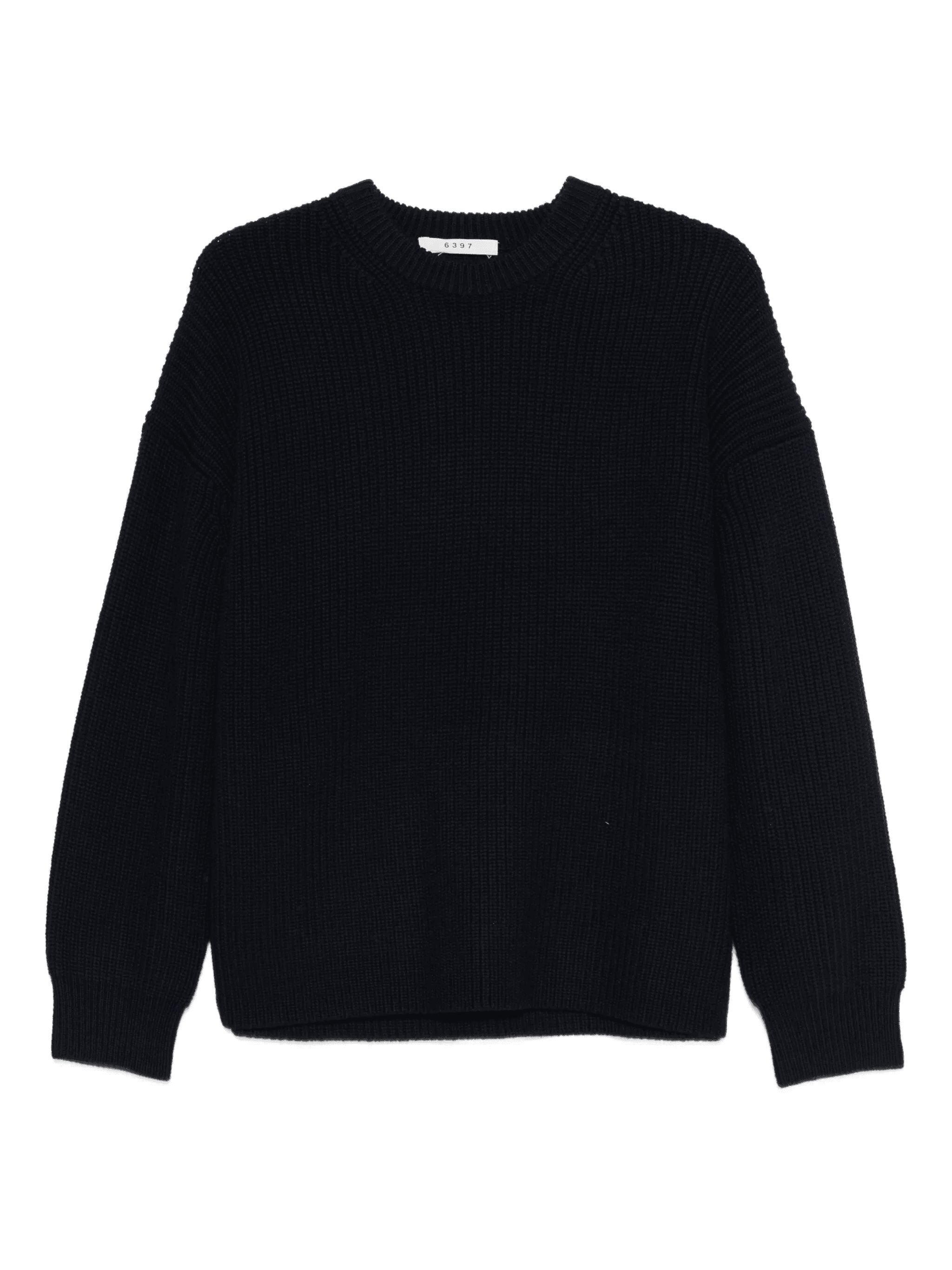 ribbed crew-neck sweater - Image 1