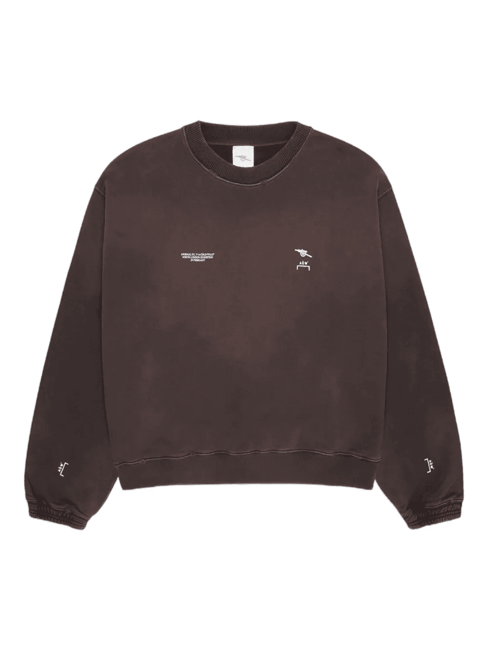 x Arsenal FC Avenell logo-motif sweatshirt