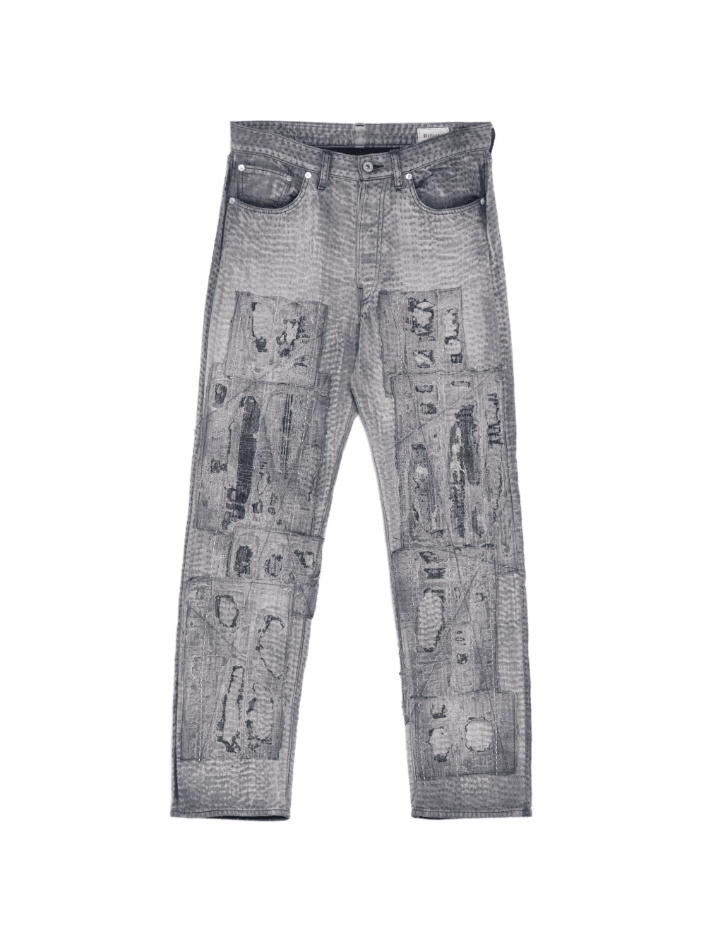 patch-work trousers - Image 1