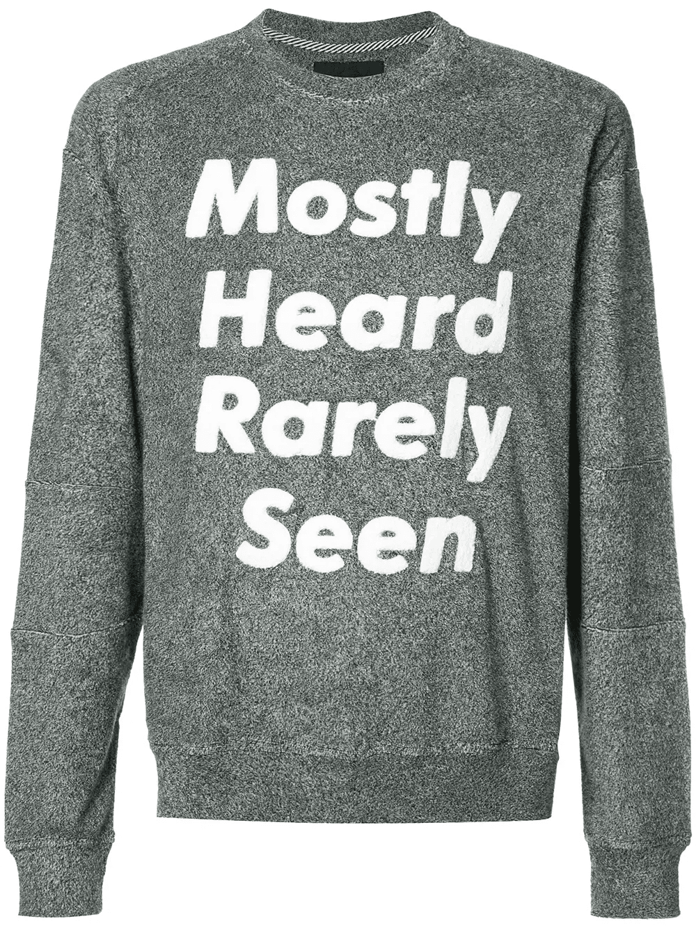 logo print sweatshirt - Image 1