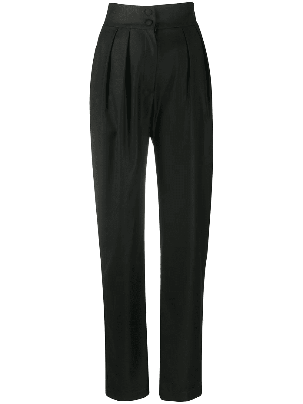 tapered-leg wool trousers - Image 1