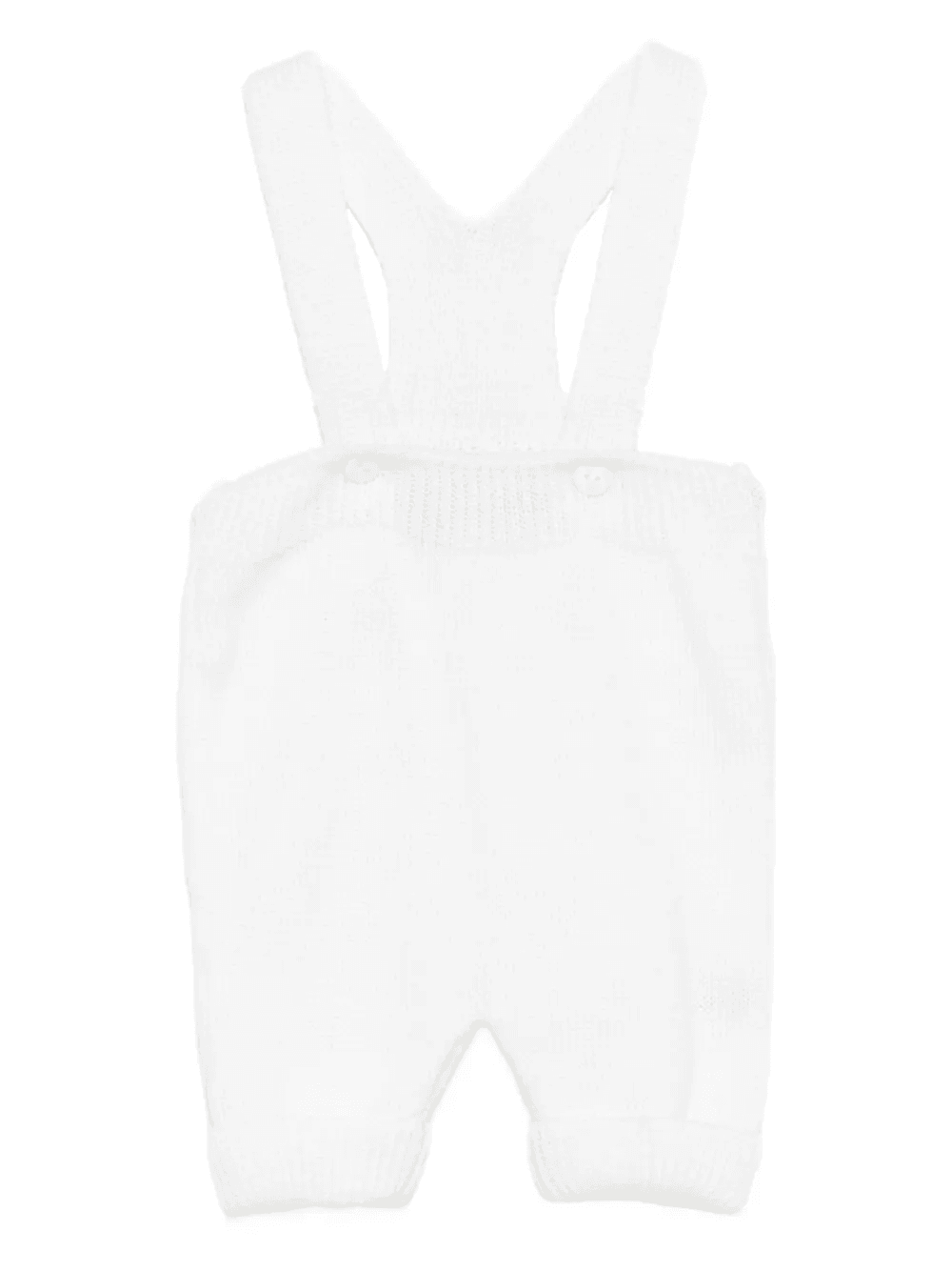 ribbed-knit romper - Image 1