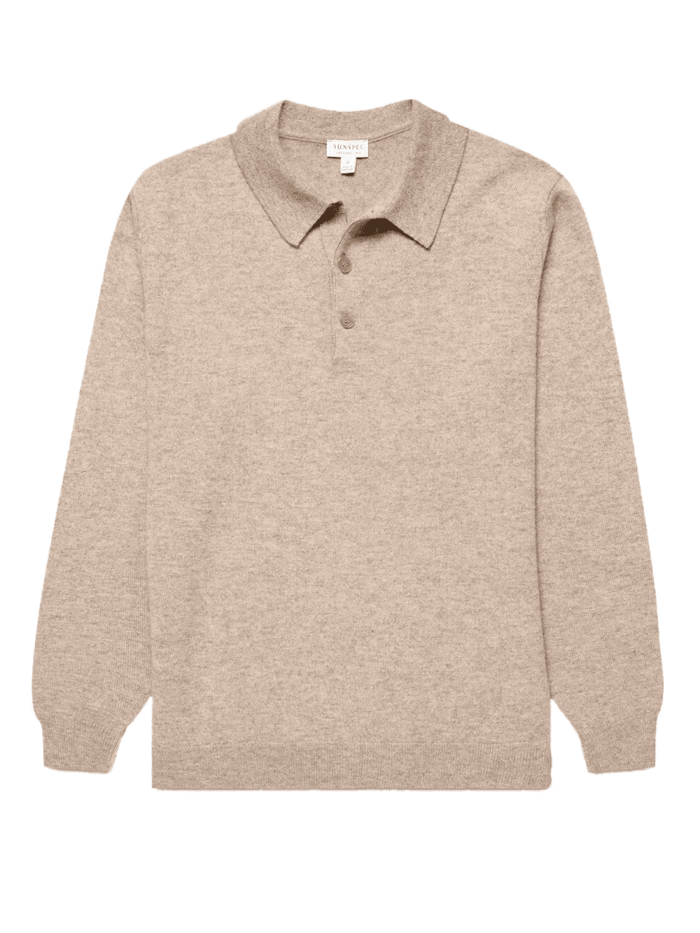 long-sleeve polo shirt - Image 1