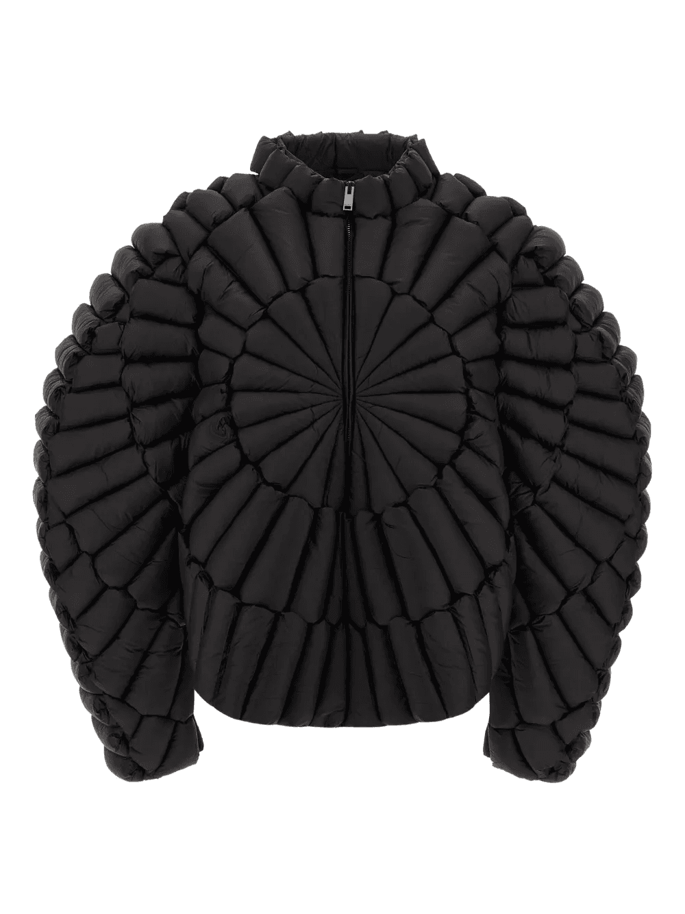 quilted zip-front jacket - Image 1