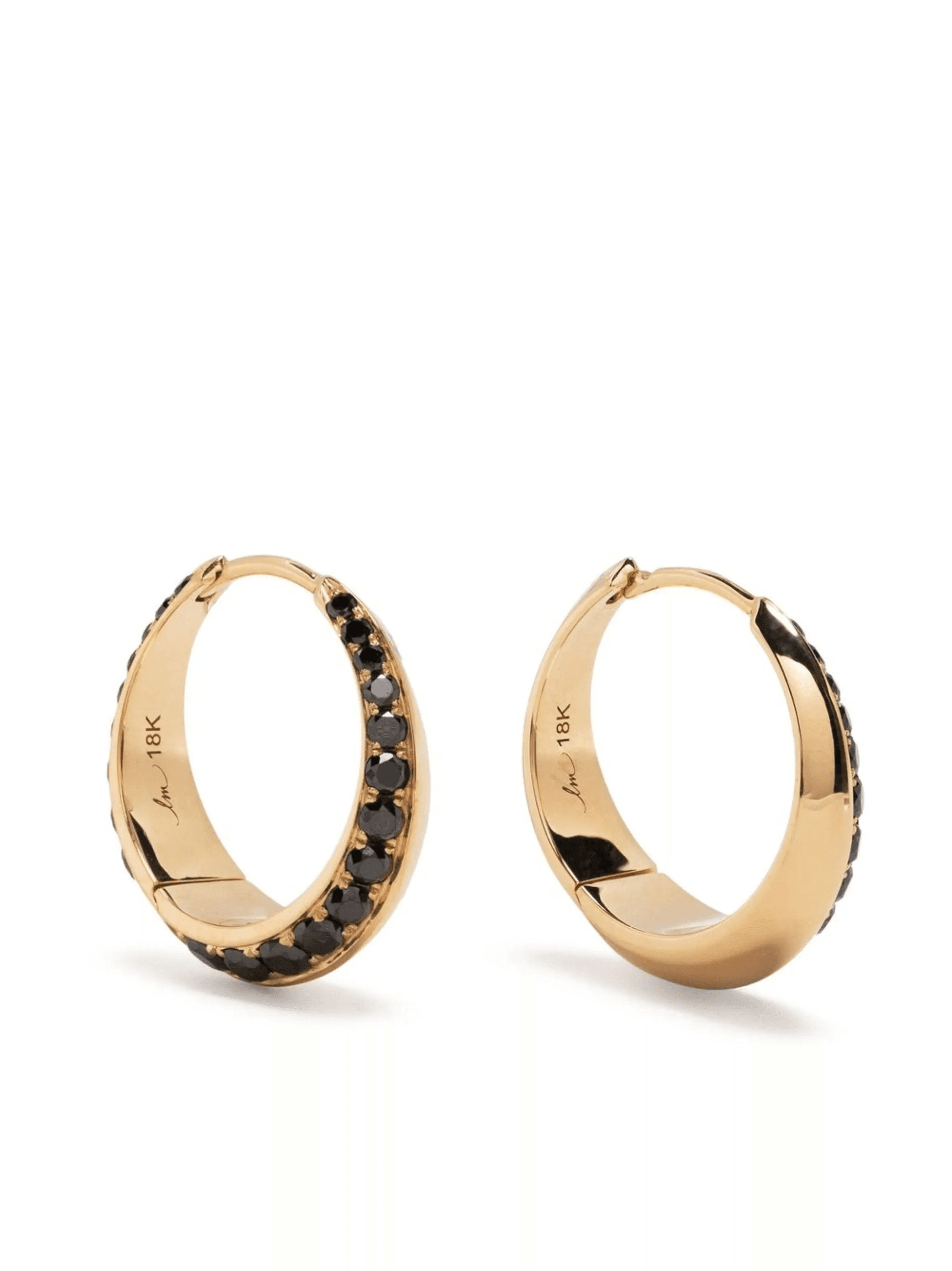 large Othello Crescent hoop earrings - Image 1
