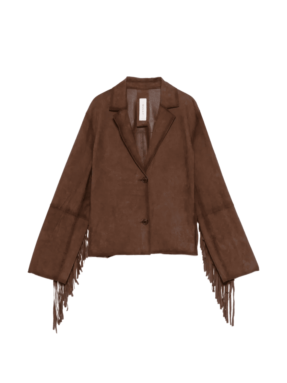 fringe lambskin jacket - Image 1