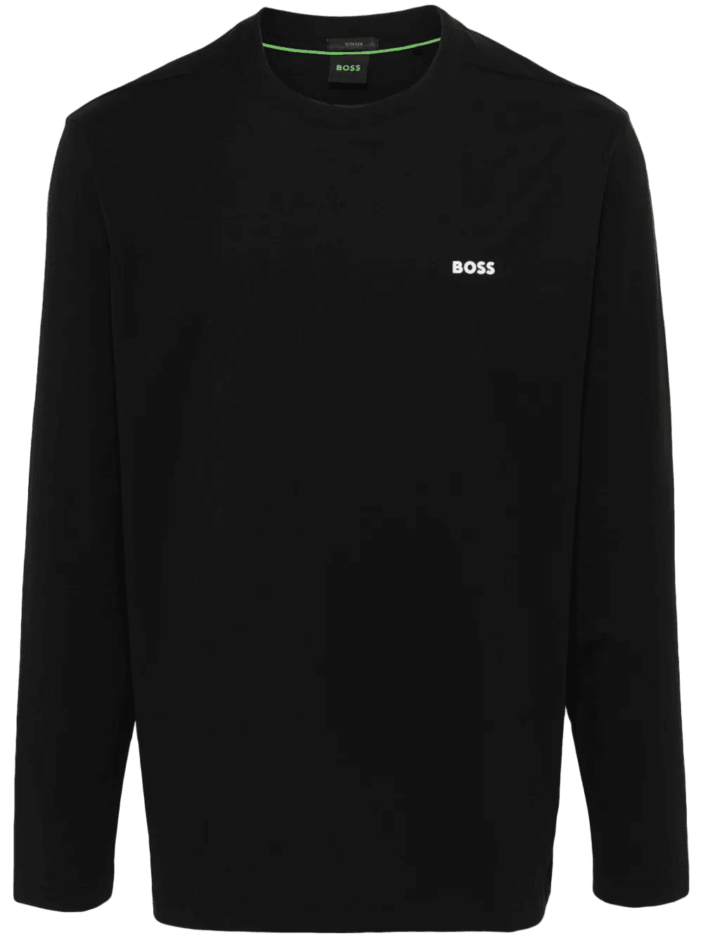 rubberised-logo long-sleeve T-shirt - Image 1