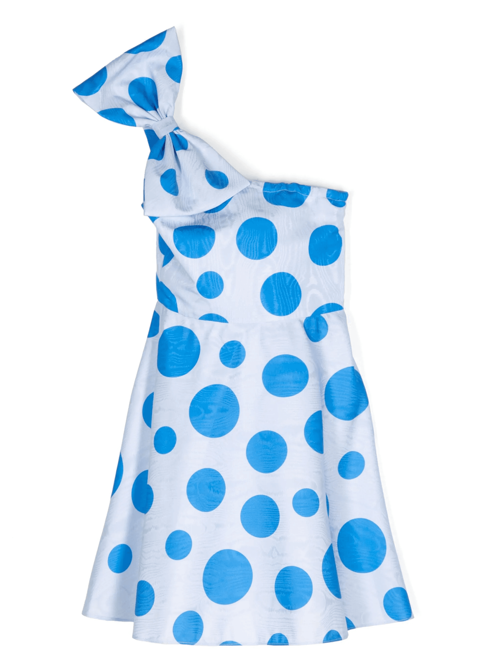 polka-dot-print bow dress - Image 1
