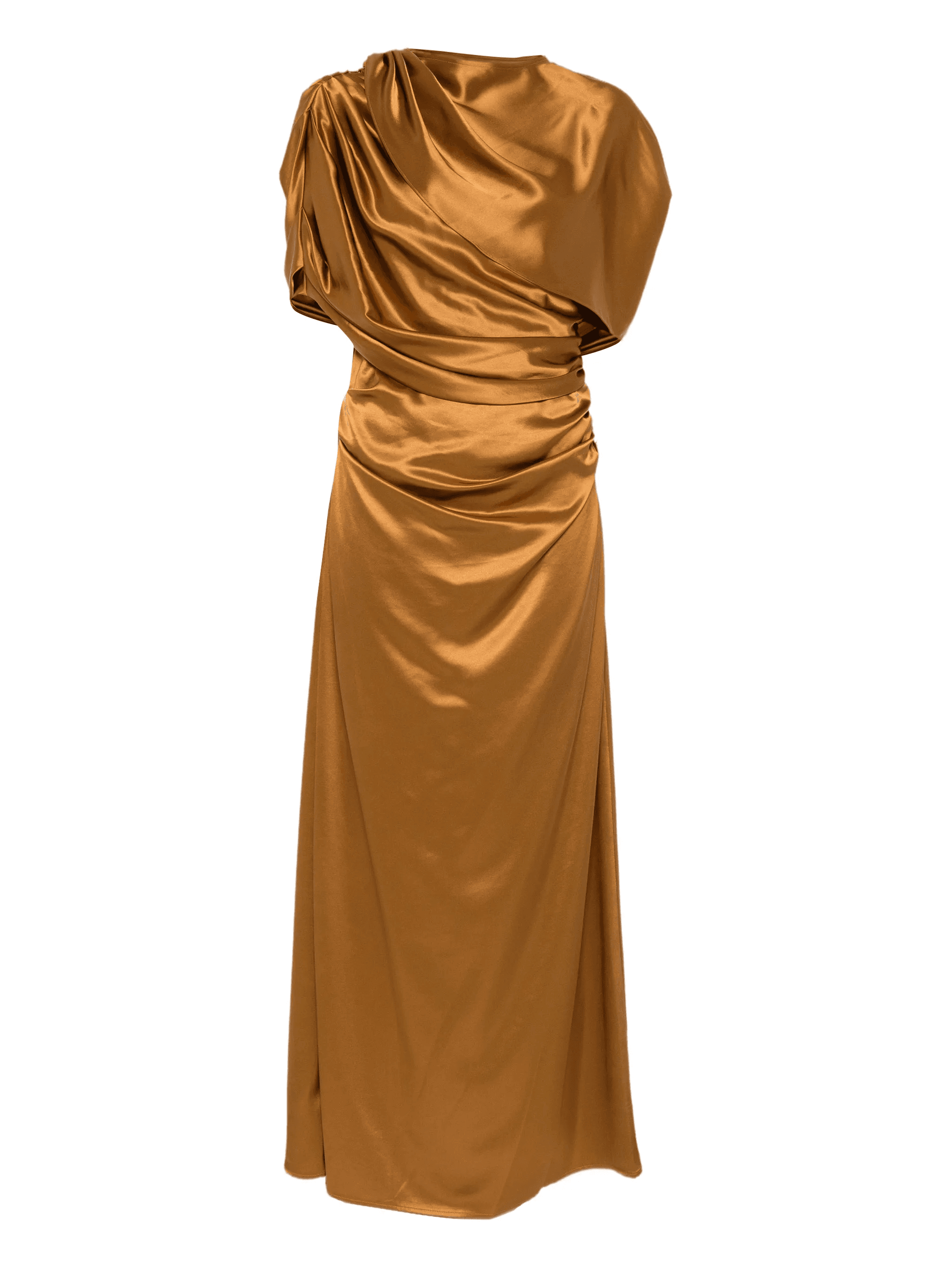 draped maxi dress - Image 1