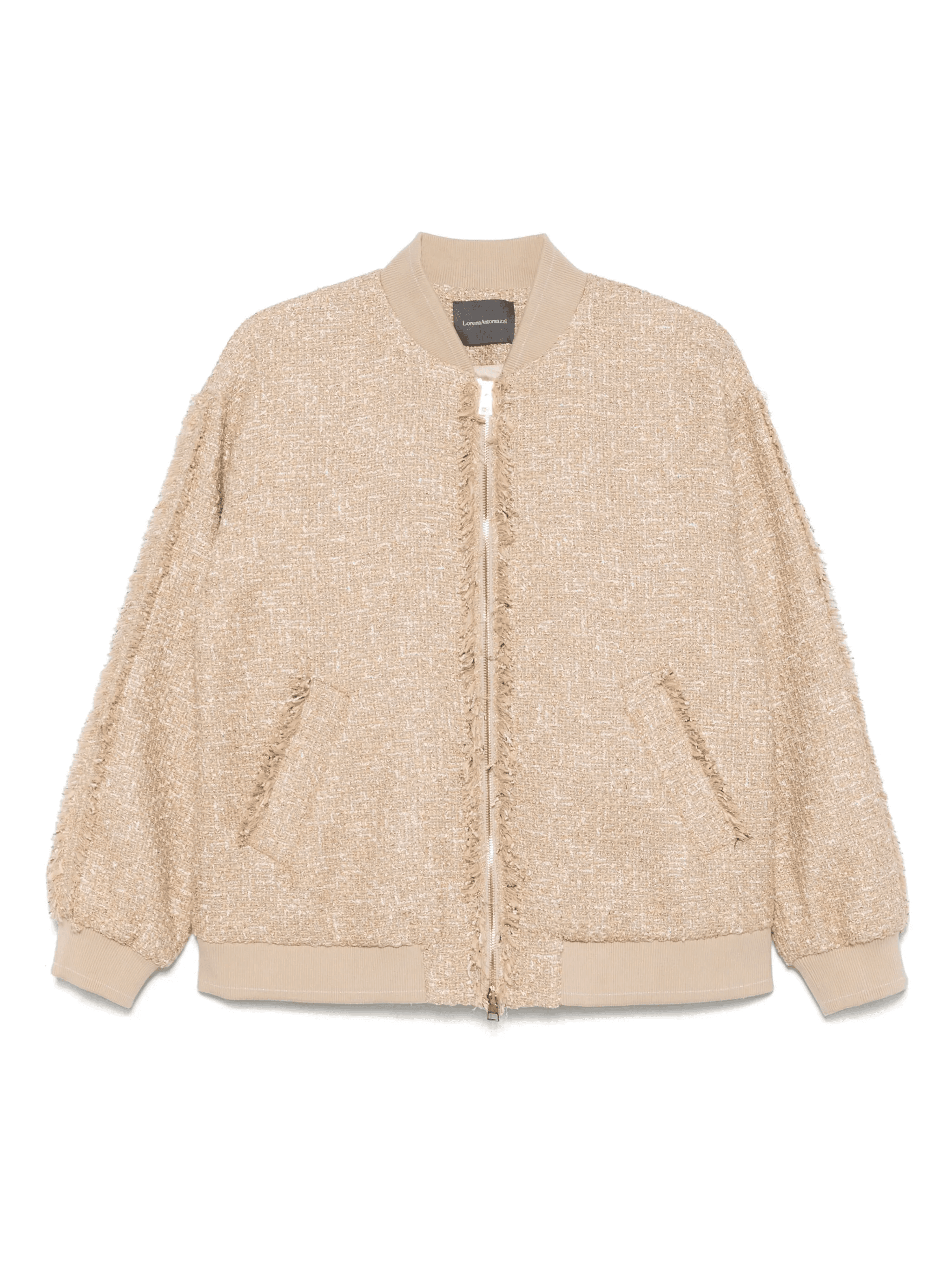 tweed bomber jacket - Image 1