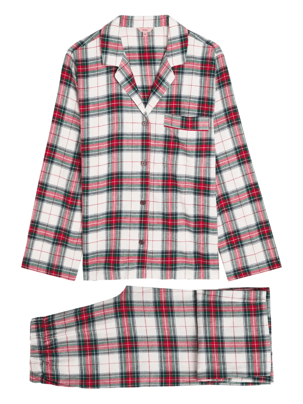 plaid pocket pajamas - Image 1